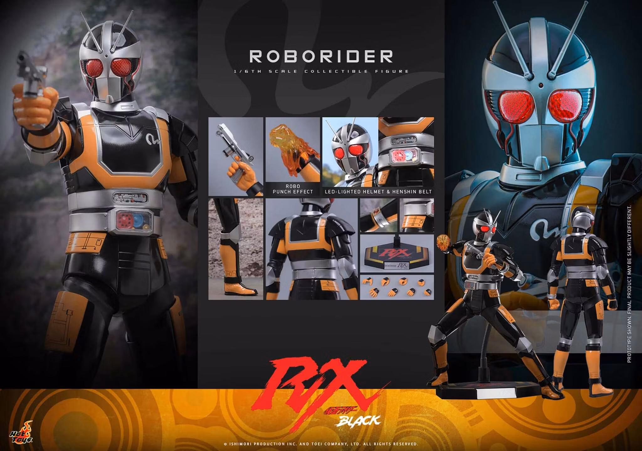 Kamen Rider Black RX TMS181 RoboRider 1/6th Scale Collectible Figure