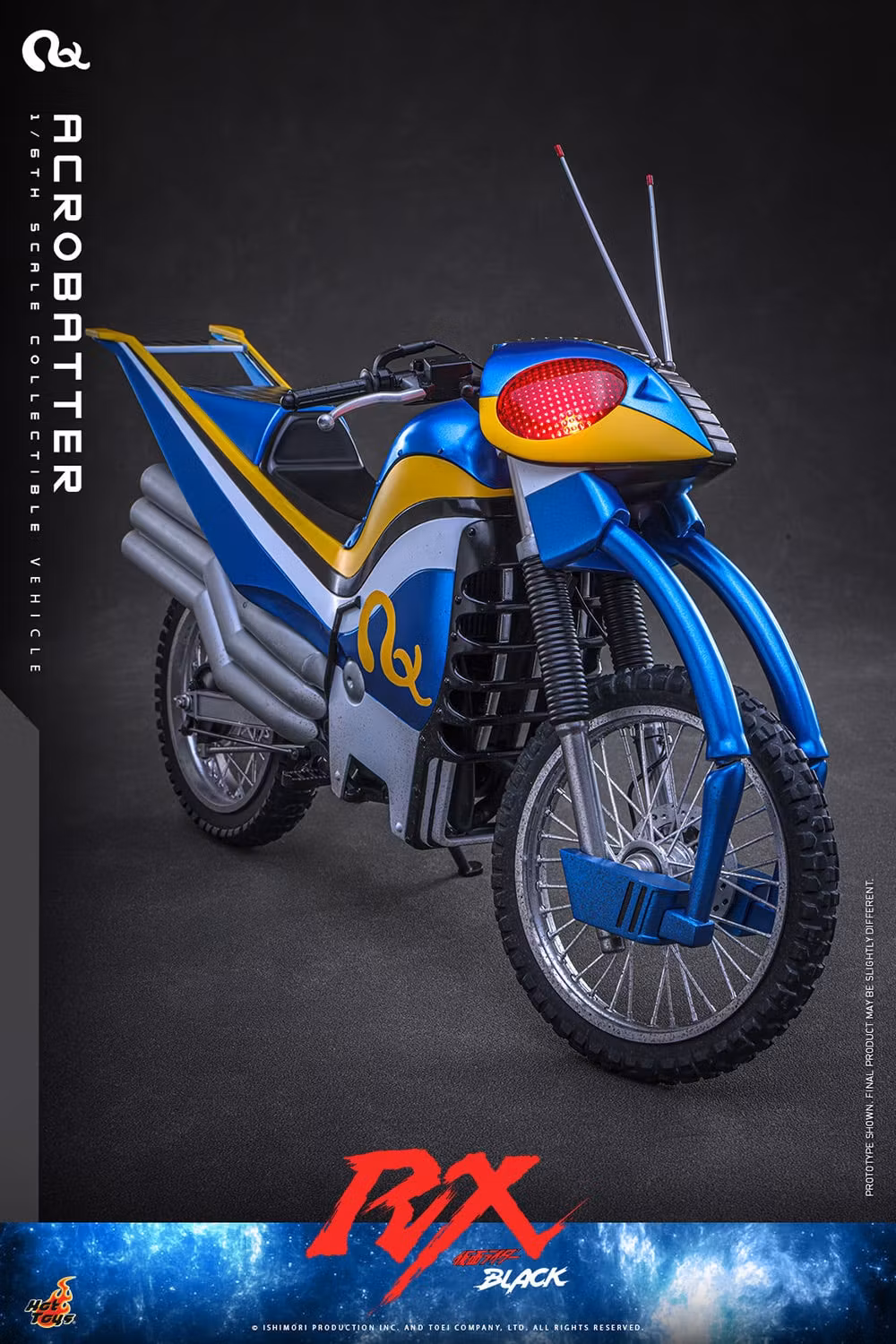 Kamen Rider Black RX TMS182 Acrobatter 1/6 Scale Vehicle Accessory
