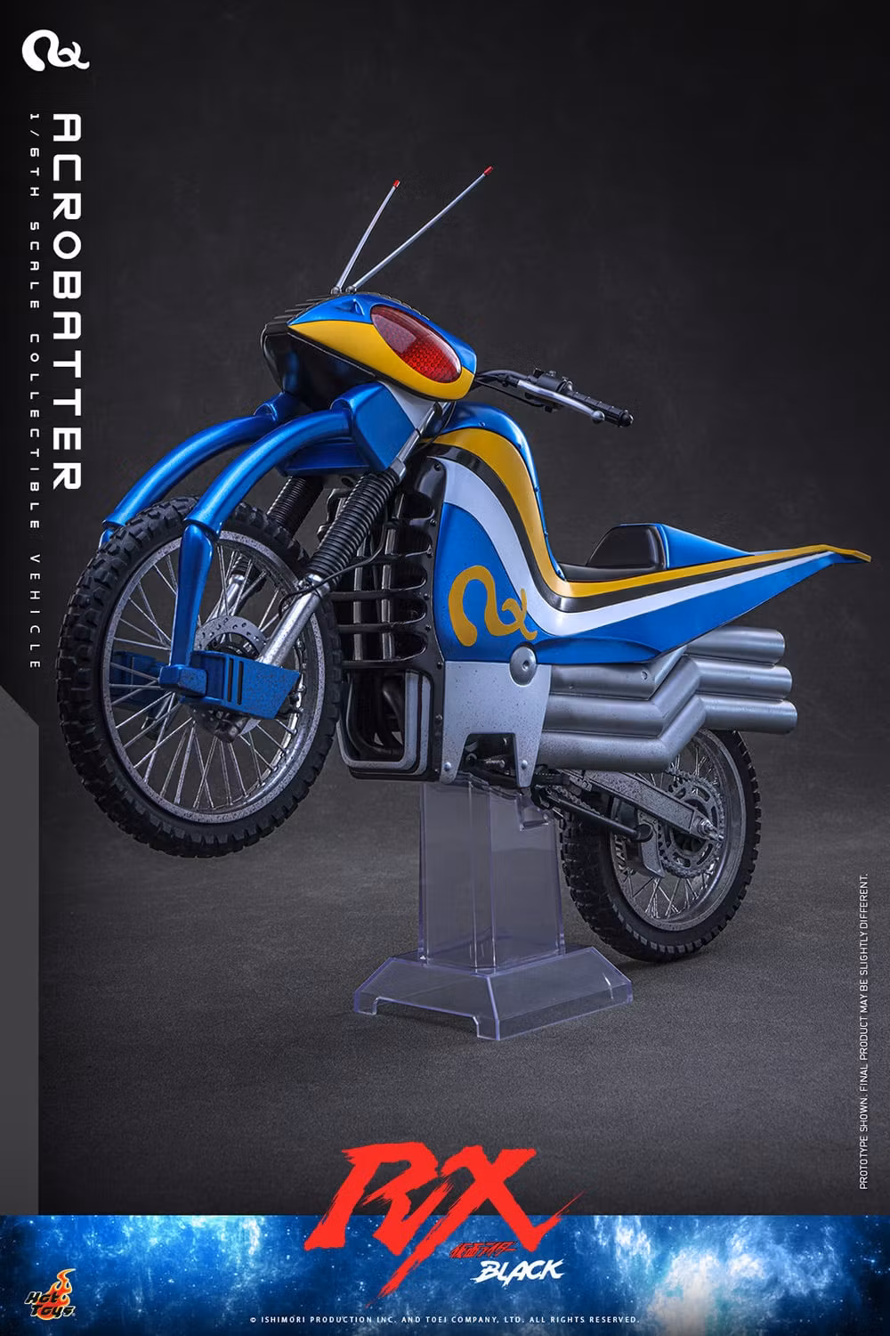 Kamen Rider Black RX TMS182 Acrobatter 1/6 Scale Vehicle Accessory
