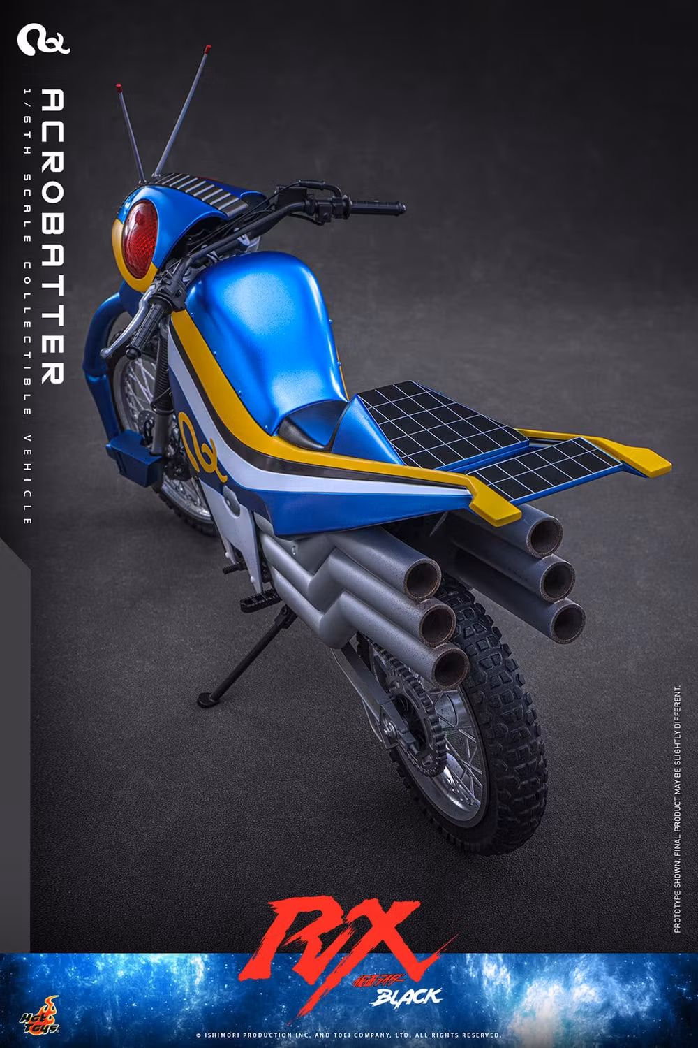 Kamen Rider Black RX TMS182 Acrobatter 1/6 Scale Vehicle Accessory