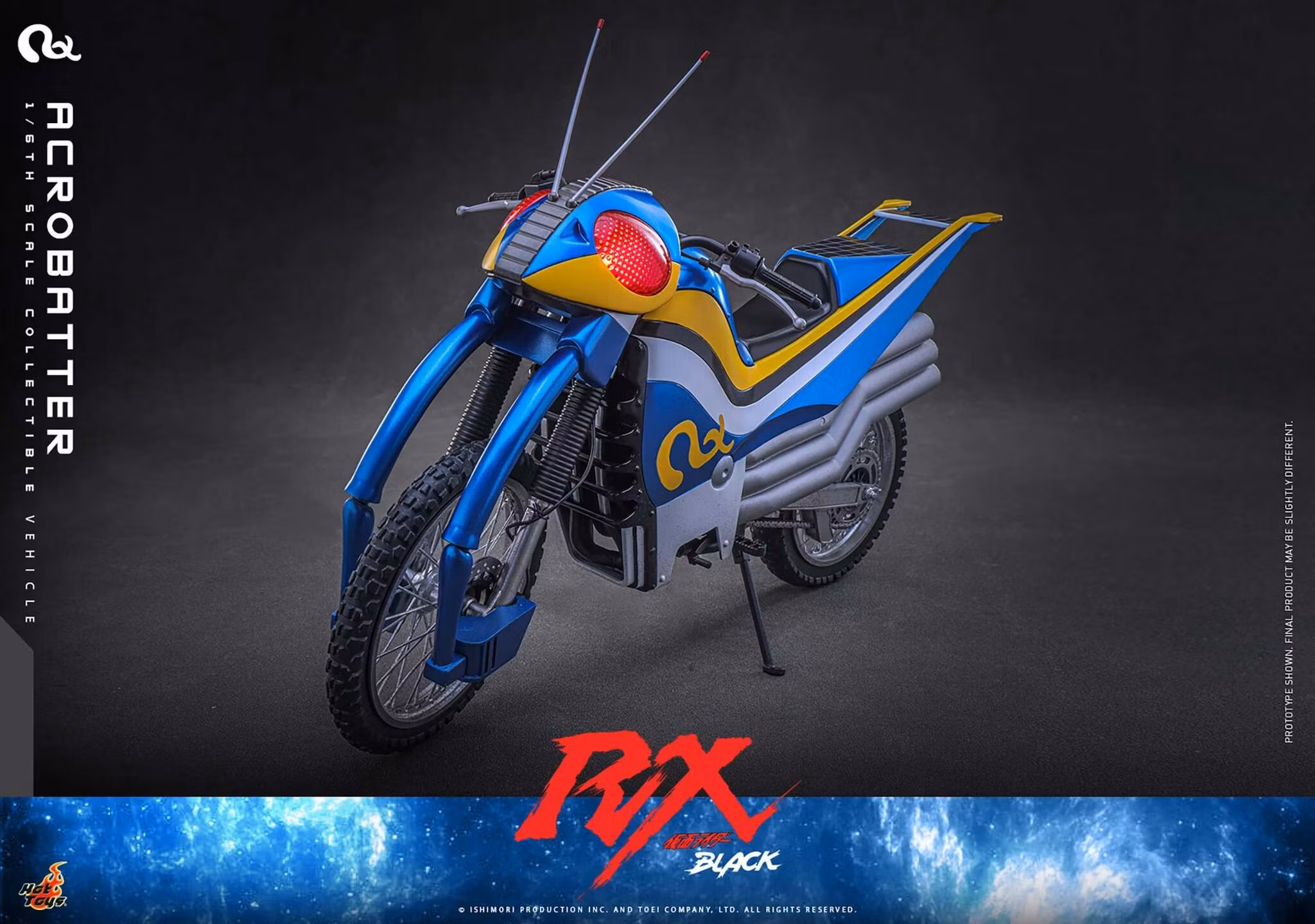 Kamen Rider Black RX TMS182 Acrobatter 1/6 Scale Vehicle Accessory