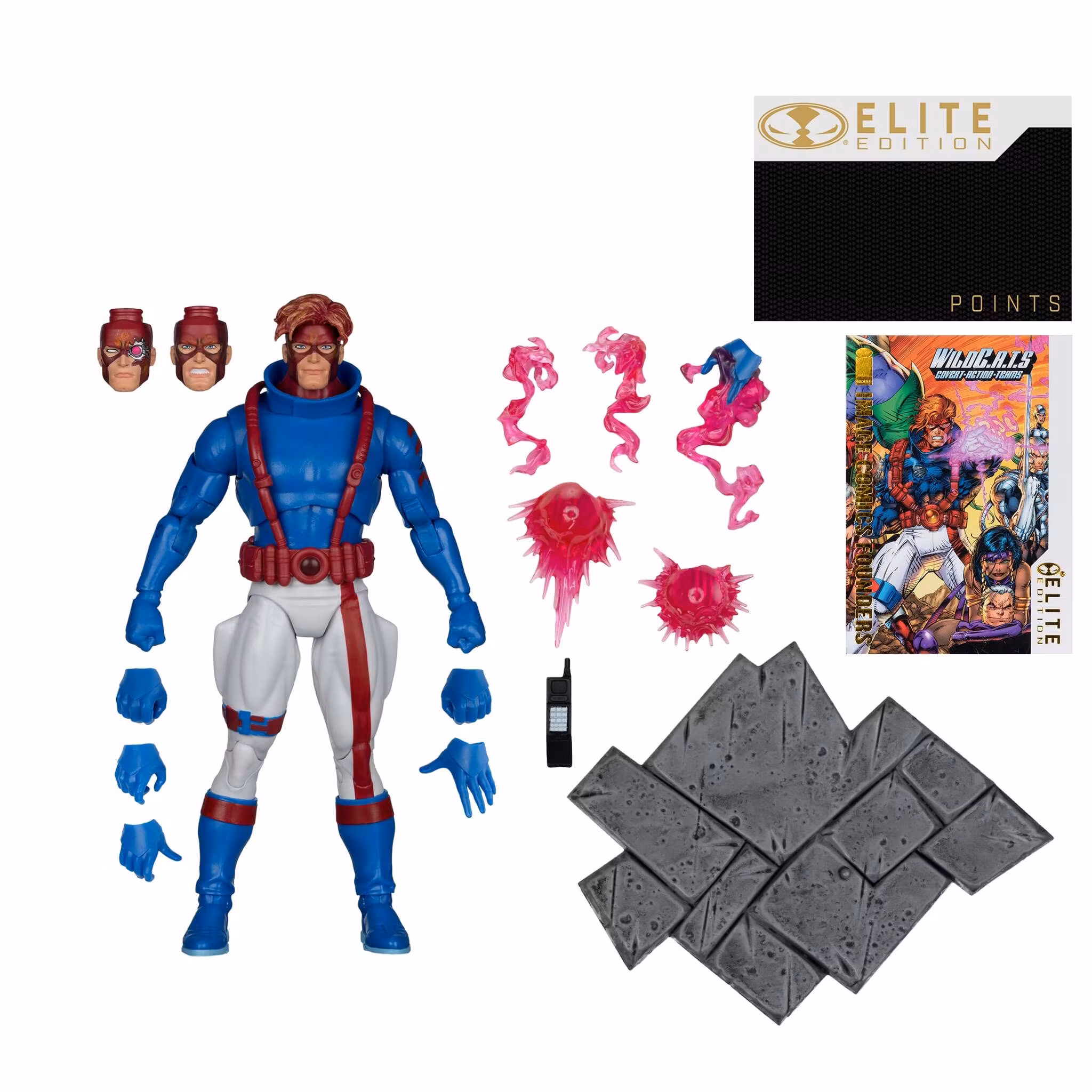 WildC.A.T.s: Covert Action Teams McFarlane Elite Edition Spartan (Image Comics Founders Series) Action Figure