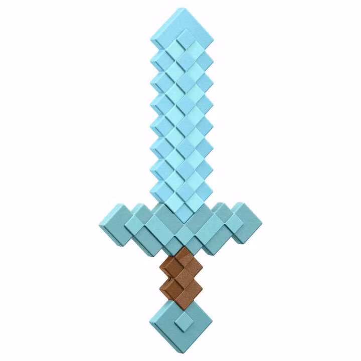 Minecraft Roleplay Replica Diamond Sword