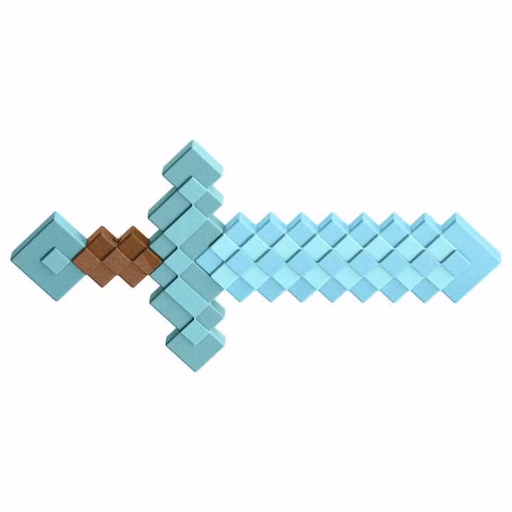 Minecraft Roleplay Replica Diamond Sword