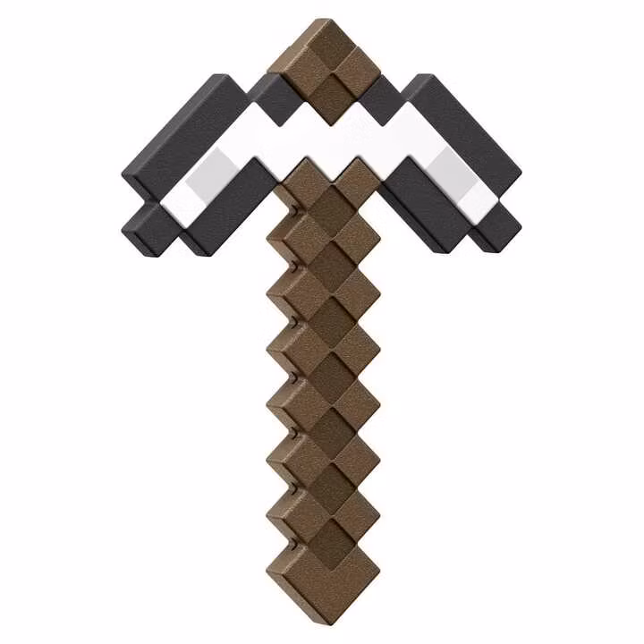 Minecraft Roleplay Replica Iron Pickaxe