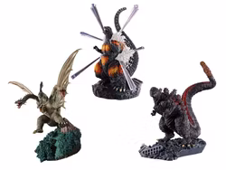 Godzilla Petitrama EX 01 Godzilla Box of 3 Figures