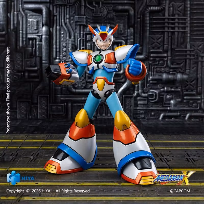 Mega Man X Exquisite Basic X (Max Armor Ver.) Action Figure