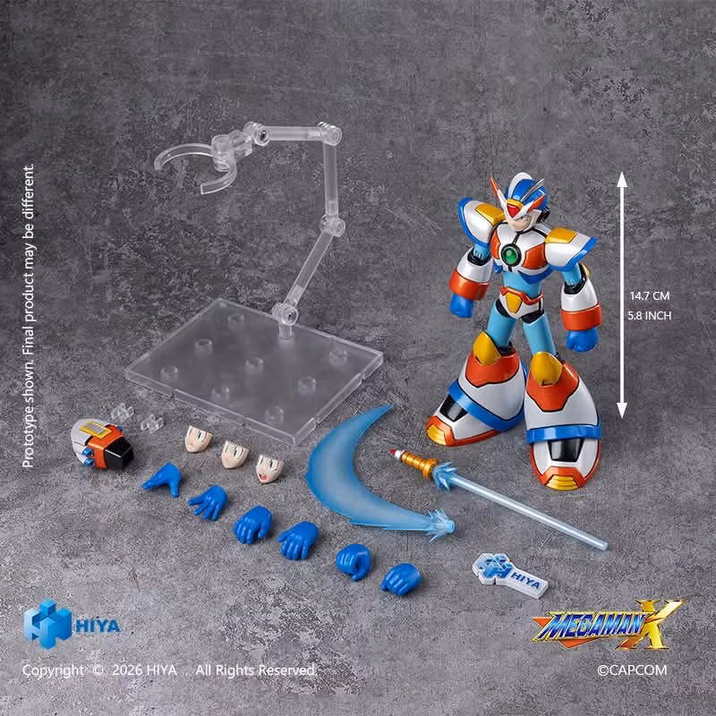 Mega Man X Exquisite Basic X (Max Armor Ver.) Action Figure