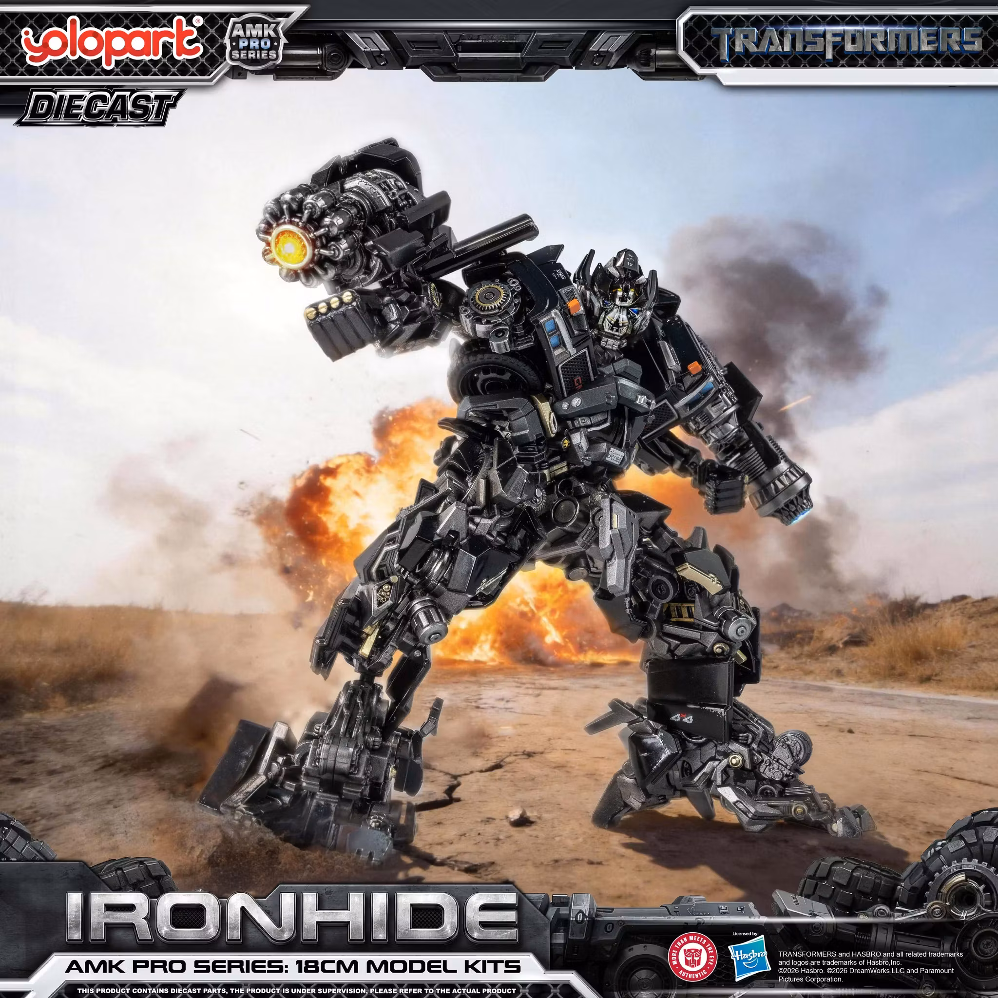 Transformers (2007) AMK Pro Ironhide Model Kit