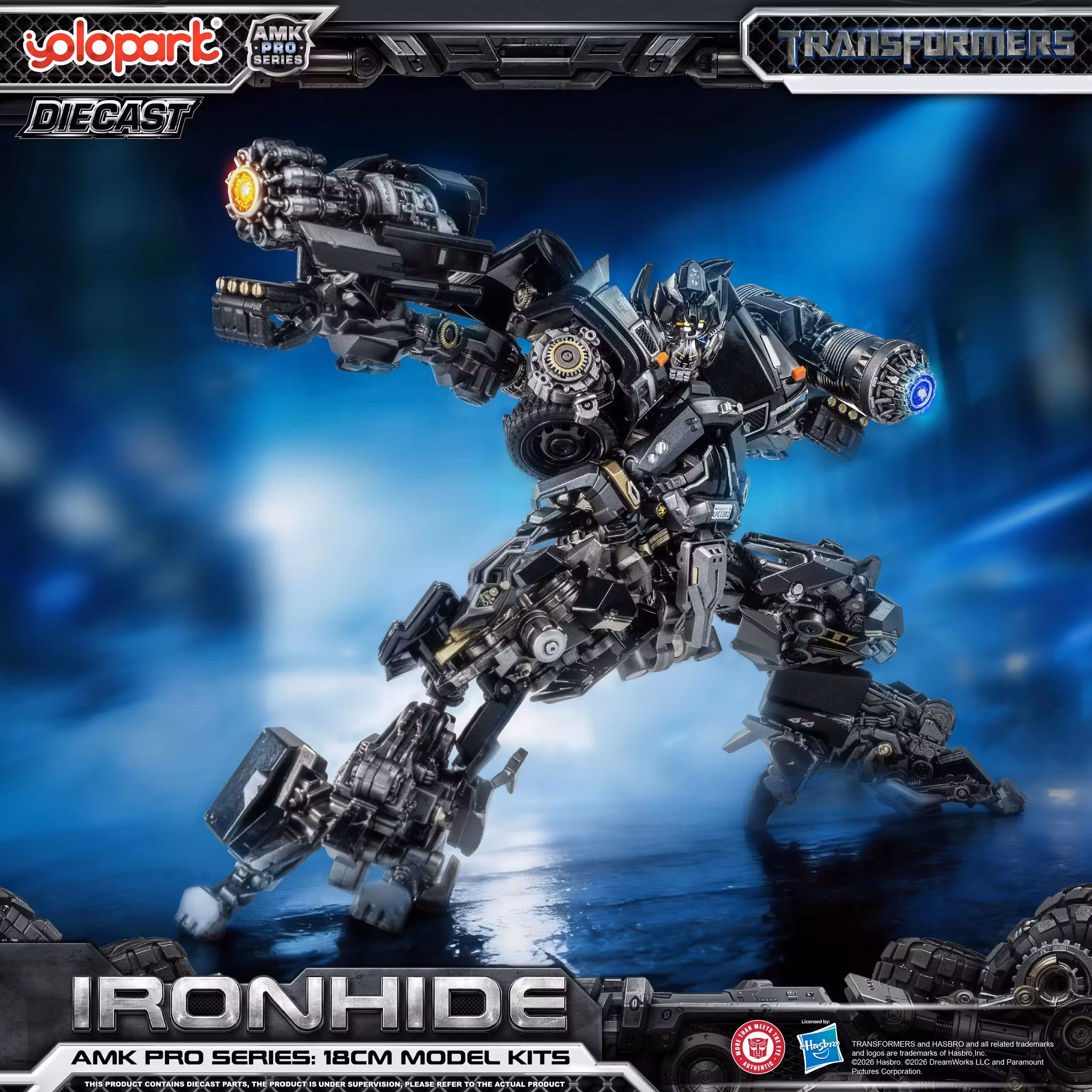 Transformers (2007) AMK Pro Ironhide Model Kit