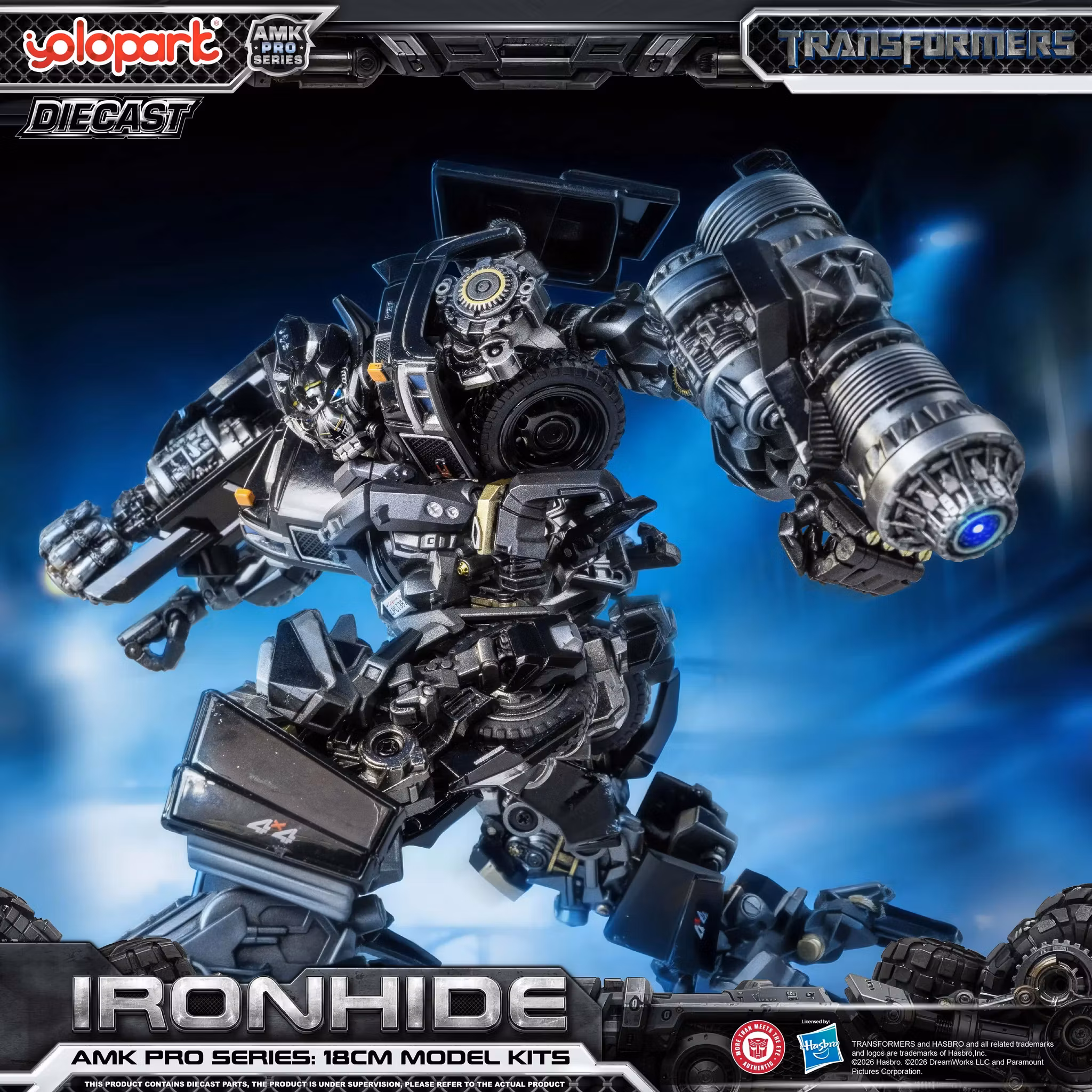 Transformers (2007) AMK Pro Ironhide Model Kit