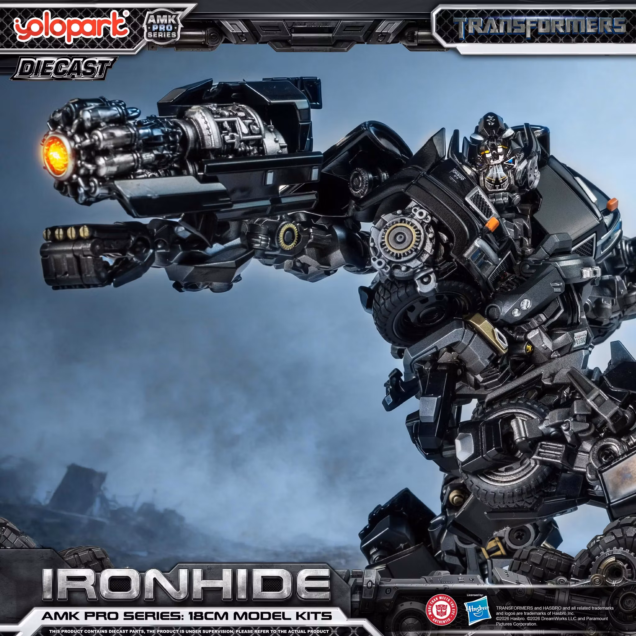 Transformers (2007) AMK Pro Ironhide Model Kit