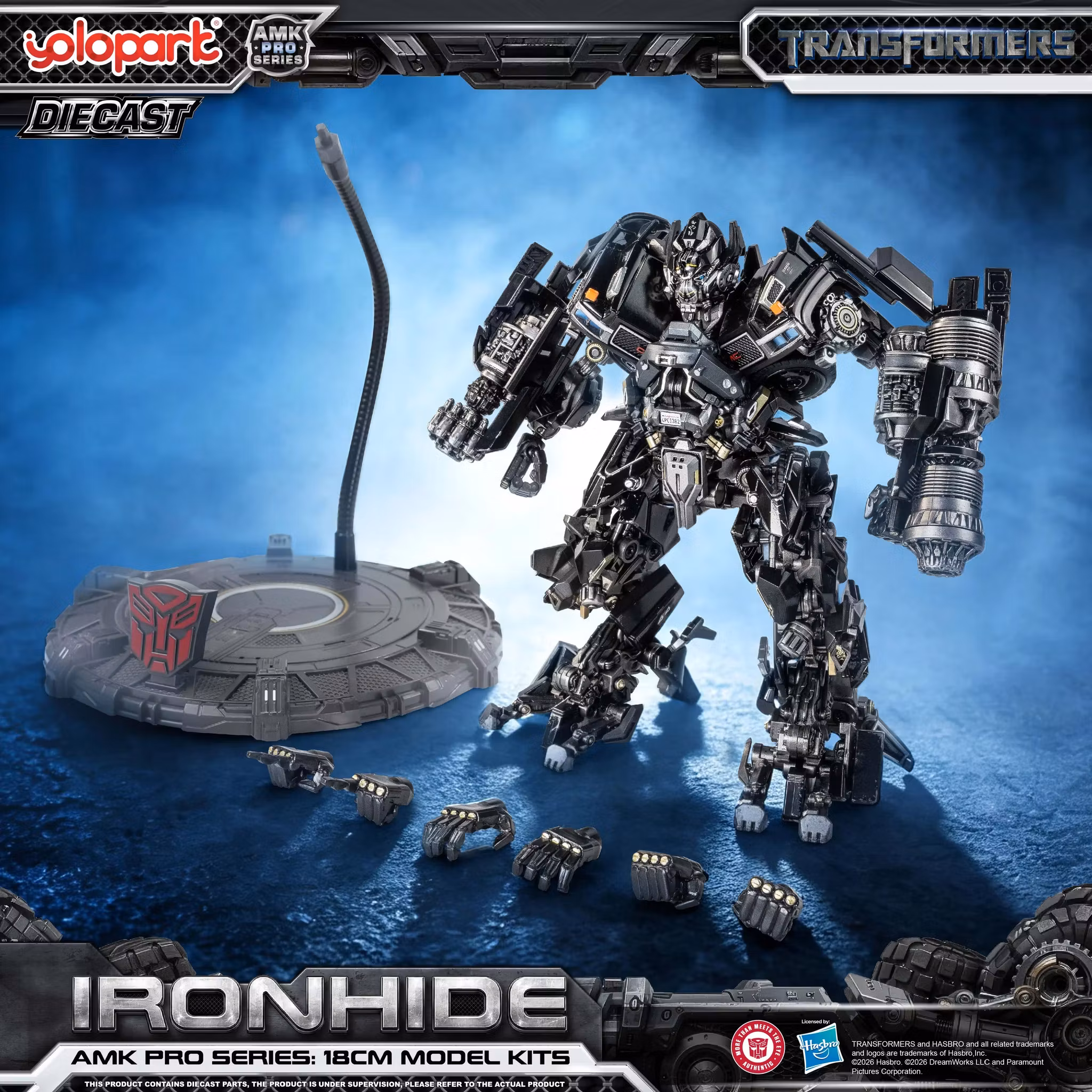 Transformers (2007) AMK Pro Ironhide Model Kit