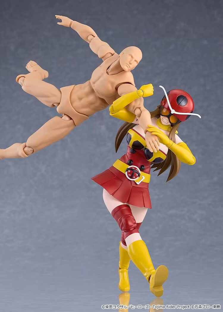Tojima Wants to Be a Kamen Rider Figma Yuriko Okada (Electro-Wave Human Tackle Ver.) Action Figure