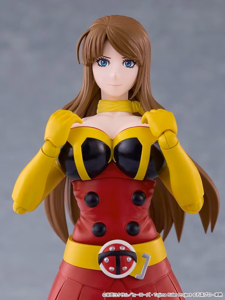 Tojima Wants to Be a Kamen Rider Figma Yuriko Okada (Electro-Wave Human Tackle Ver.) Action Figure