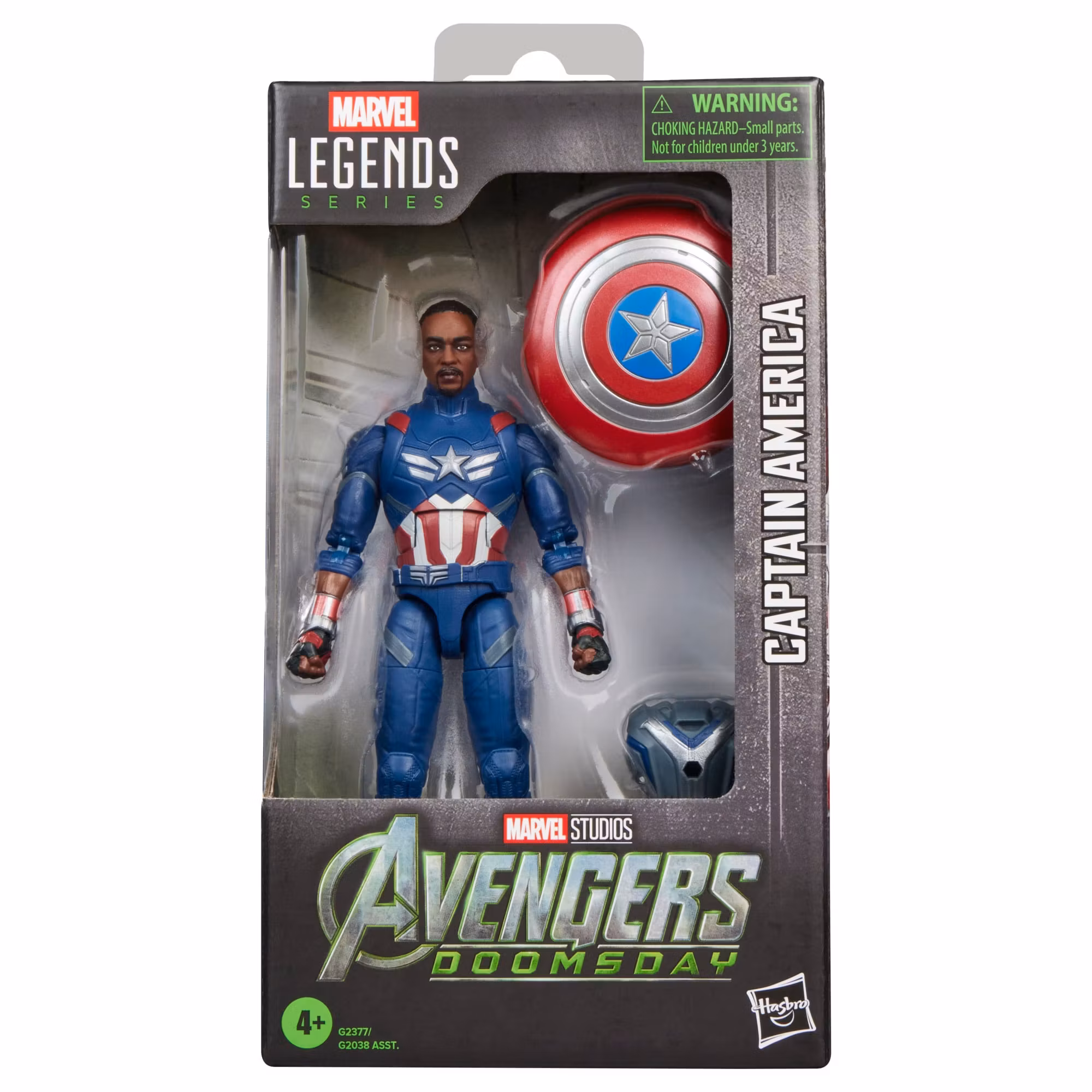 Avengers: Doomsday Marvel Legends Captain America (Sam Wilson) Action Figure
