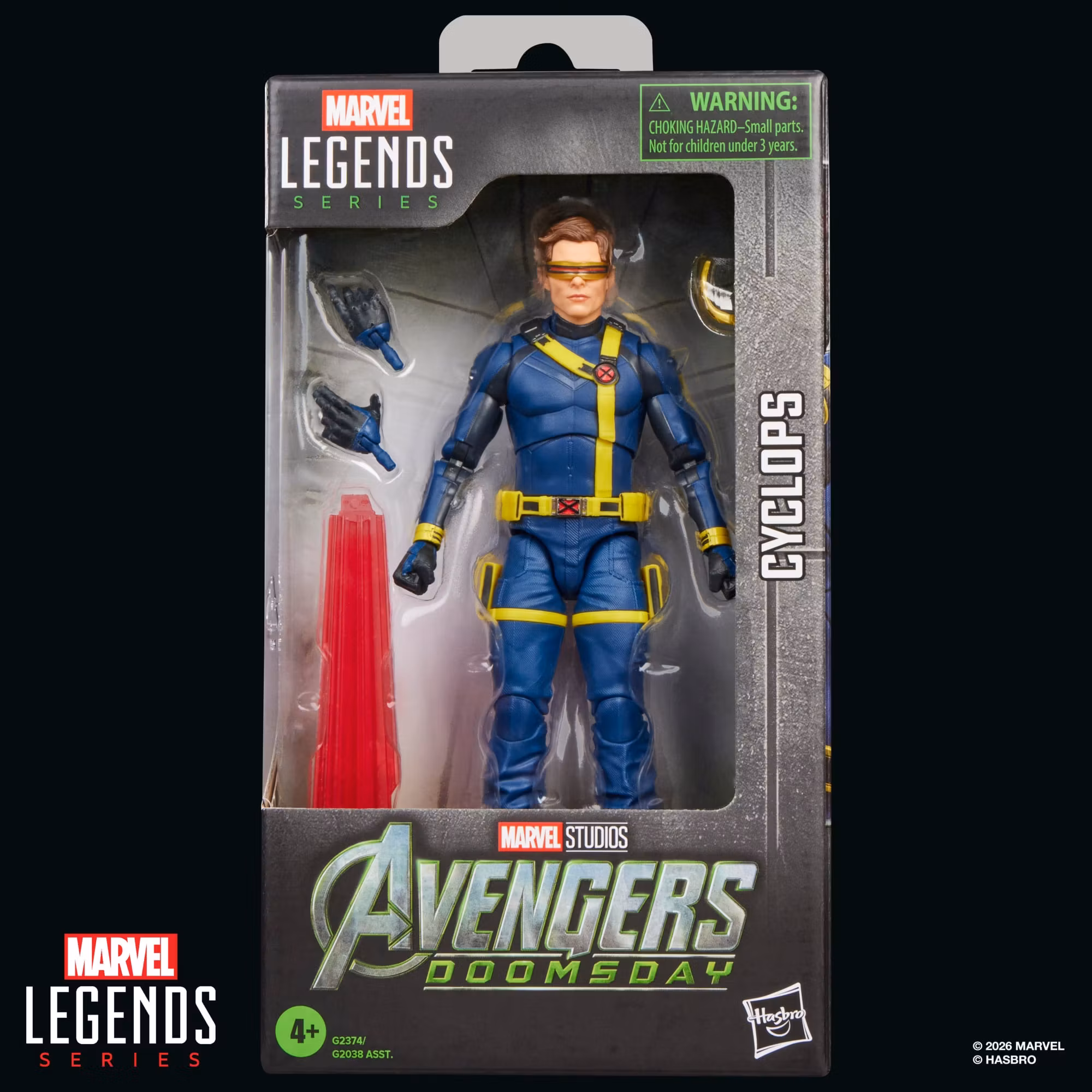 Avengers: Doomsday Marvel Legends Cyclops Action Figure