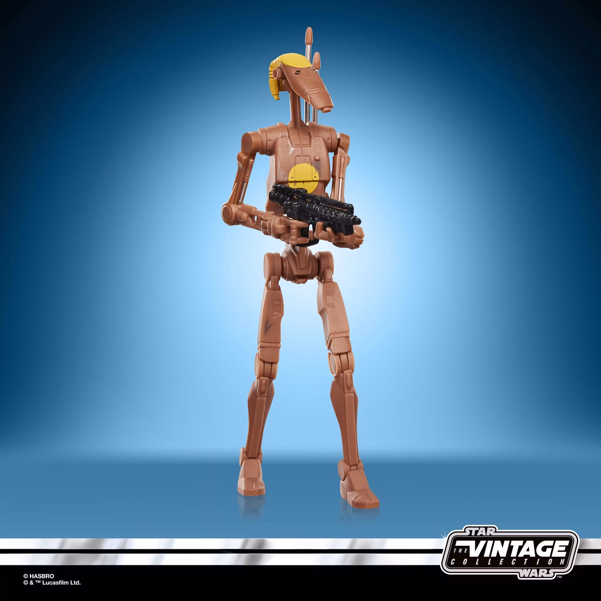 Star Wars: The Vintage Collection OOM Command Battle Droid (Attack of the Clones) Action Figure