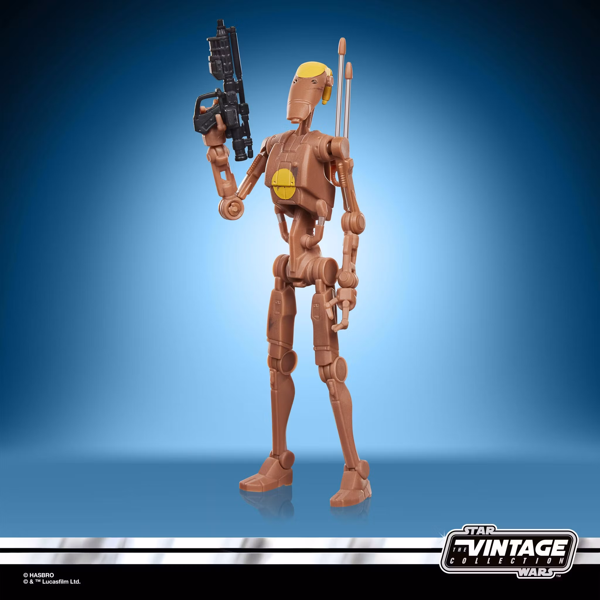 Star Wars: The Vintage Collection OOM Command Battle Droid (Attack of the Clones) Action Figure