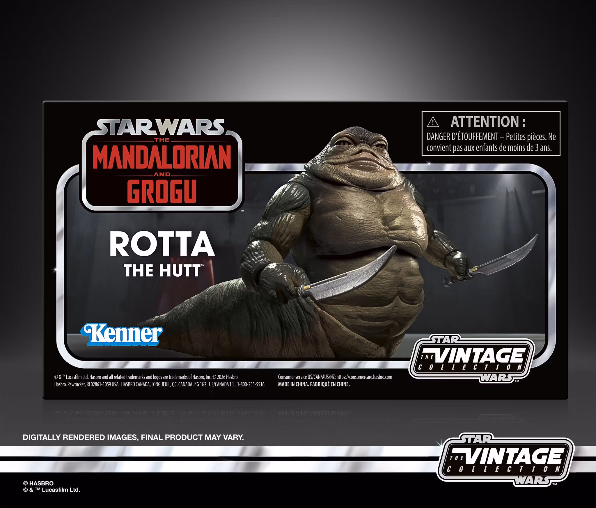 Star Wars: The Vintage Collection Rotta the Hutt (The Mandalorian and Gogu) Action Figure