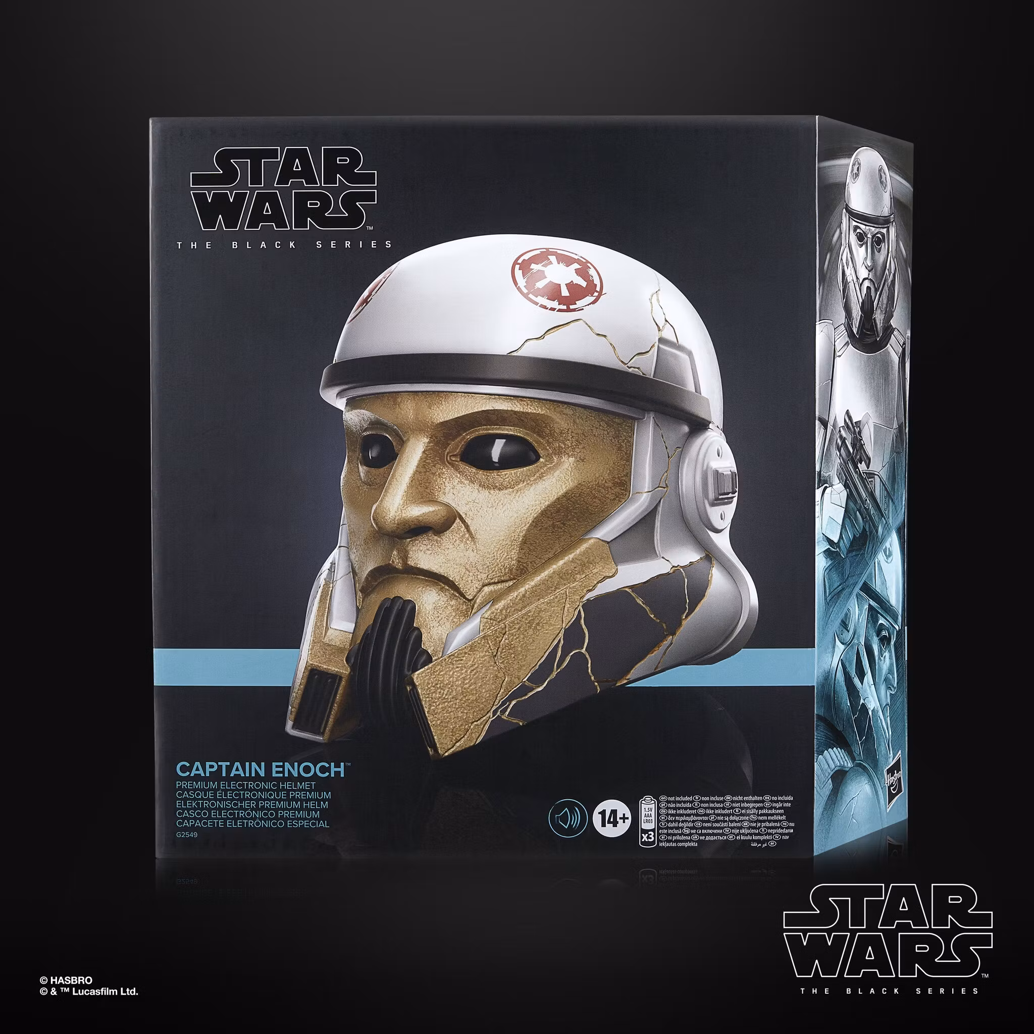 Star Wars: The Black Series Captain Enoch (Ahsoka) 1:1 Scale Wearable Electronic Helmet