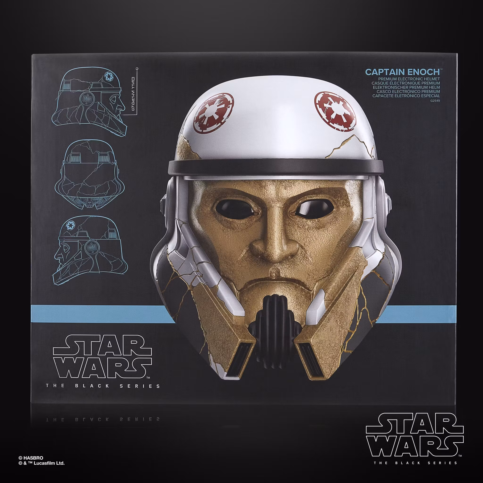 Star Wars: The Black Series Captain Enoch (Ahsoka) 1:1 Scale Wearable Electronic Helmet