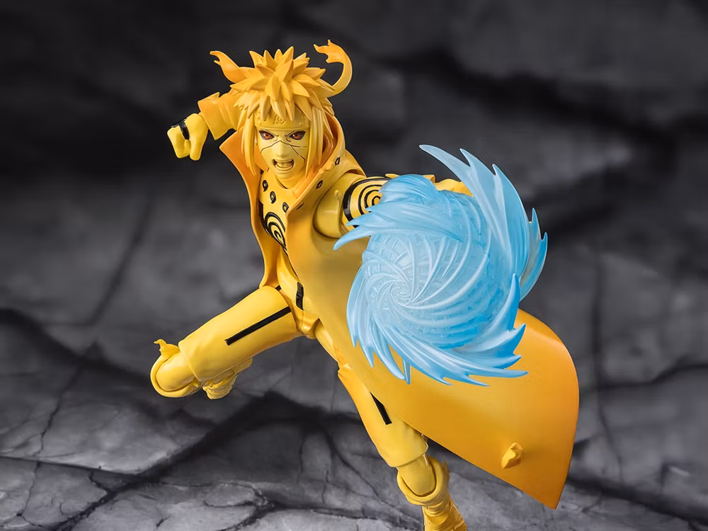 Naruto: Shippuden S.H.Figuarts Minato Namikaze (Kurama Link Mode) (Bond of Light That Shatters Darkness) Action Figure