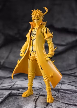 Naruto: Shippuden S.H.Figuarts Minato Namikaze (Kurama Link Mode) (Bond of Light That Shatters Darkness) Action Figure