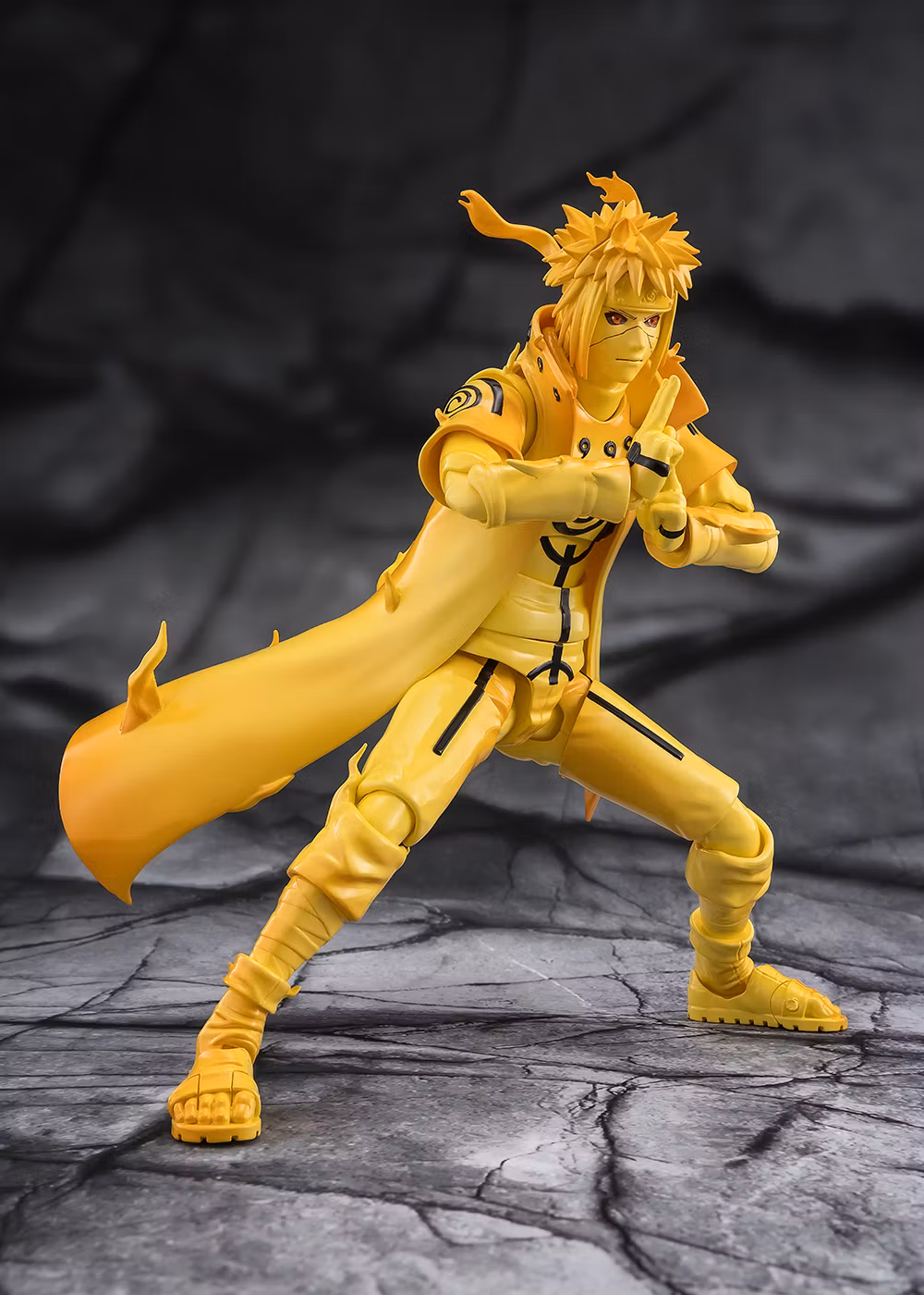 Naruto: Shippuden S.H.Figuarts Minato Namikaze (Kurama Link Mode) (Bond of Light That Shatters Darkness) Action Figure