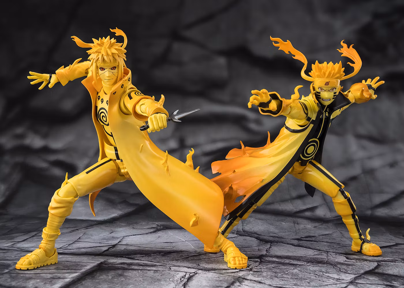 Naruto: Shippuden S.H.Figuarts Minato Namikaze (Kurama Link Mode) (Bond of Light That Shatters Darkness) Action Figure