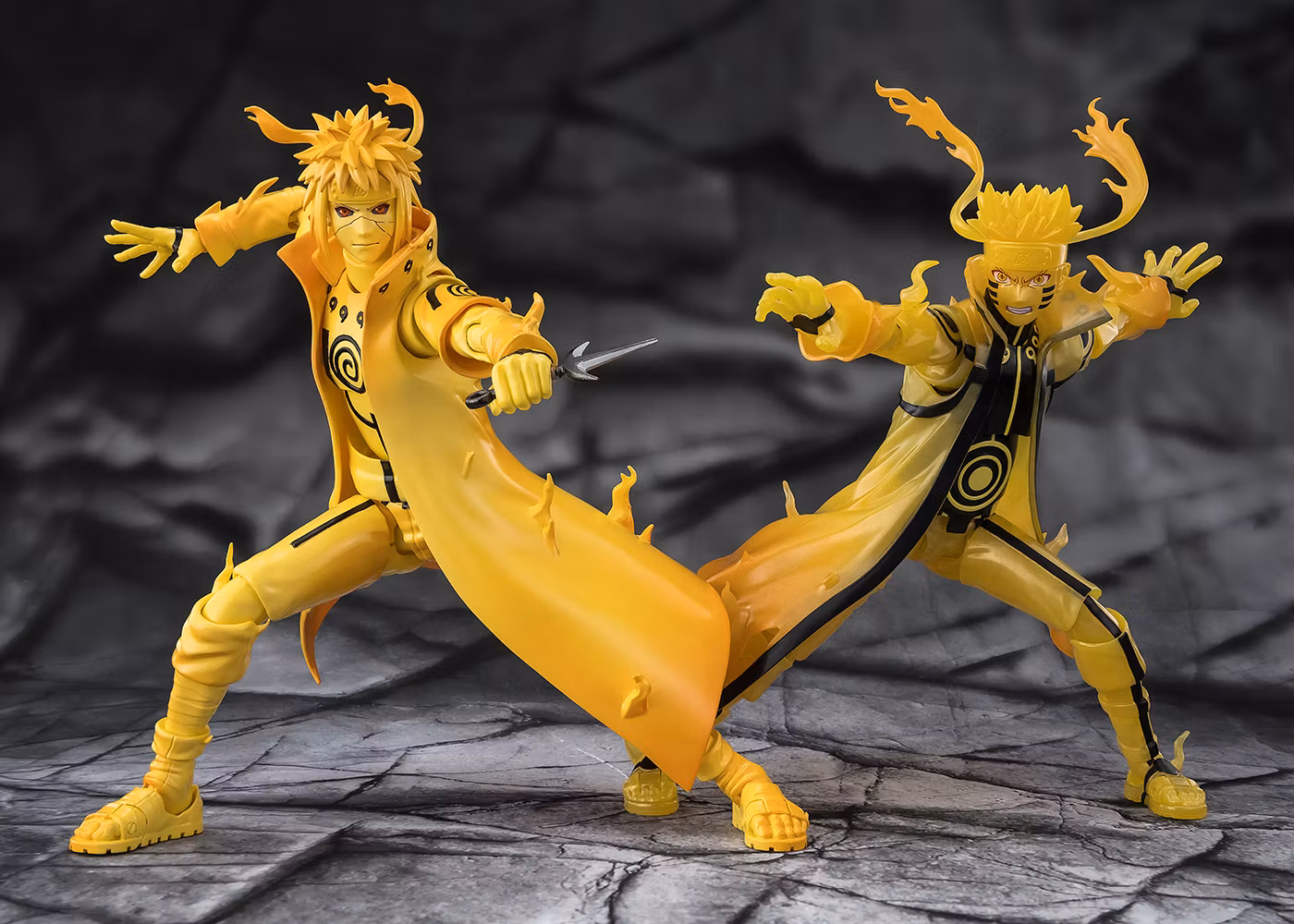 Naruto: Shippuden S.H.Figuarts Minato Namikaze (Kurama Link Mode) (Bond of Light That Shatters Darkness) Action Figure