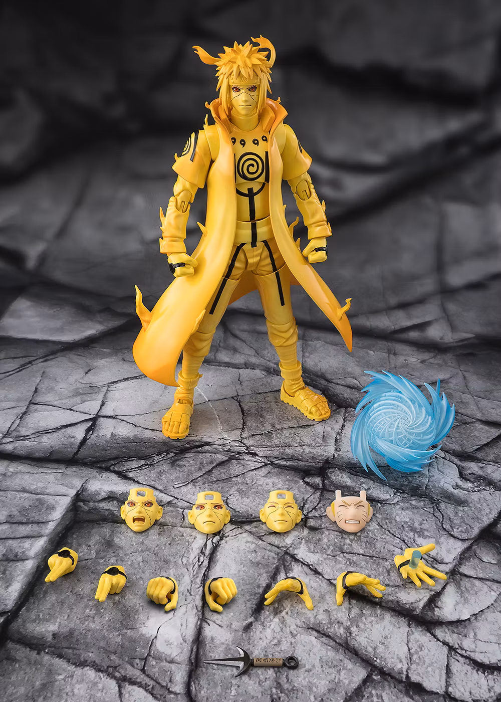 Naruto: Shippuden S.H.Figuarts Minato Namikaze (Kurama Link Mode) (Bond of Light That Shatters Darkness) Action Figure