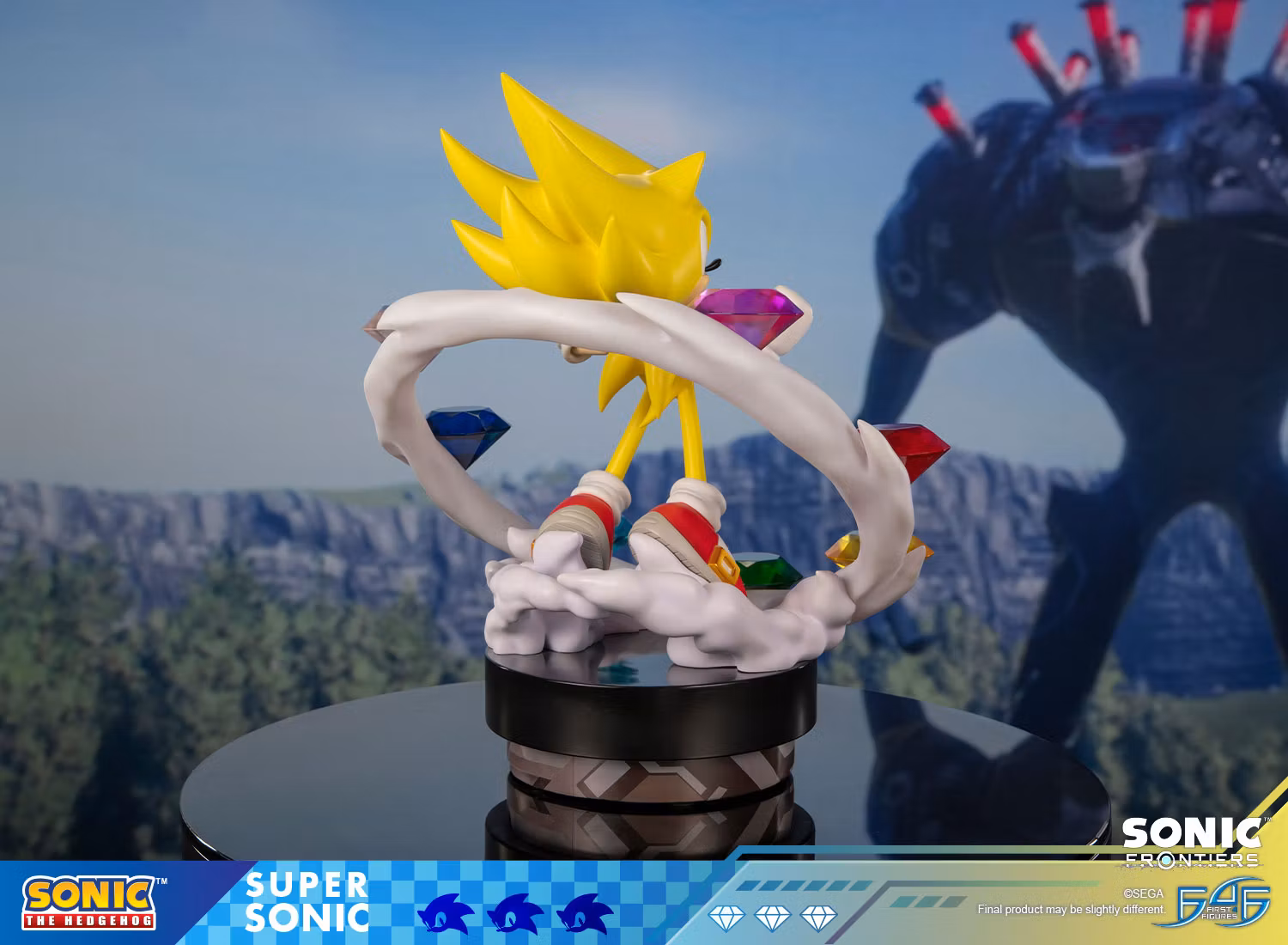 Sonic Frontiers Super Sonic Statue