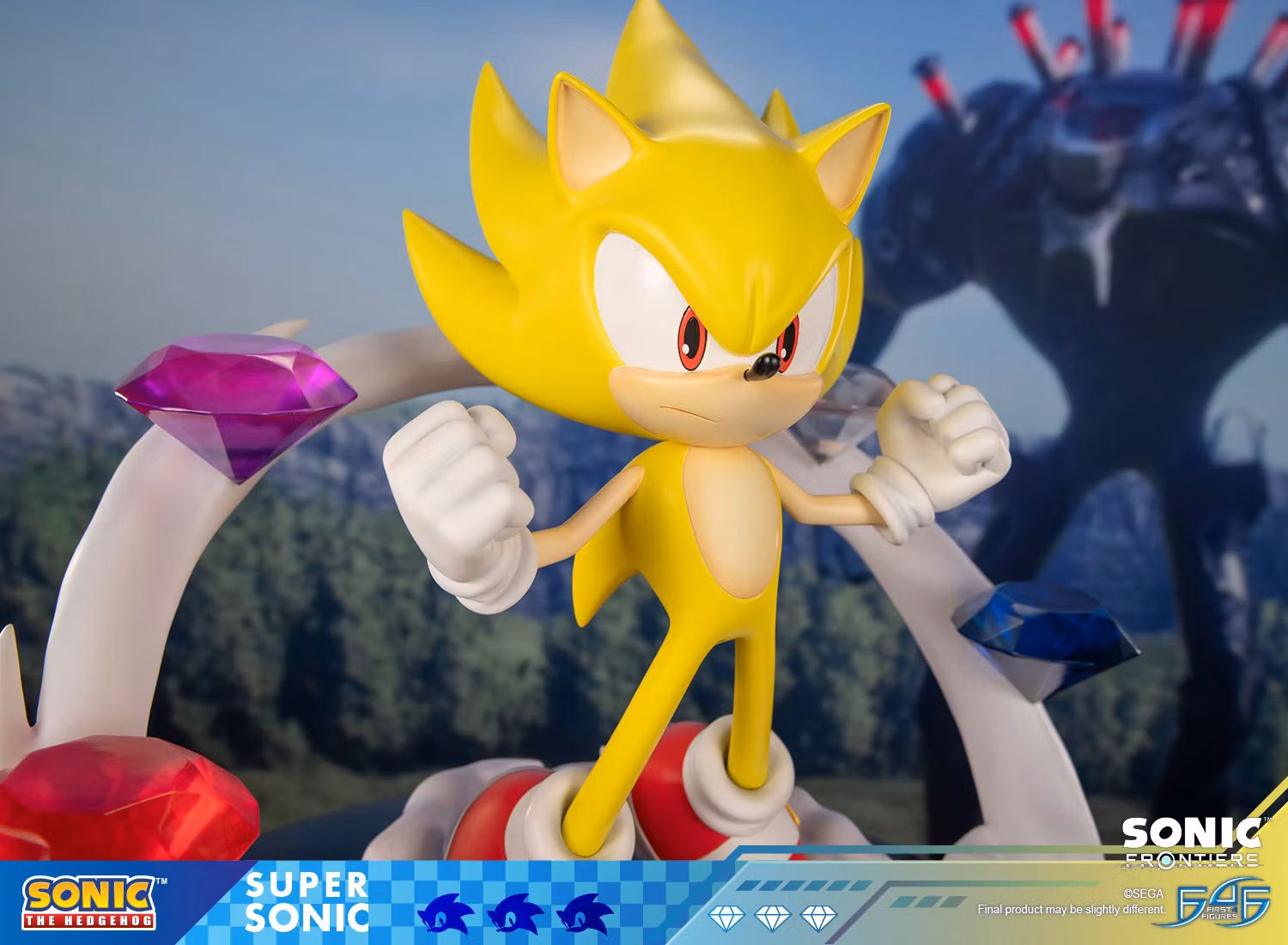Sonic Frontiers Super Sonic Statue