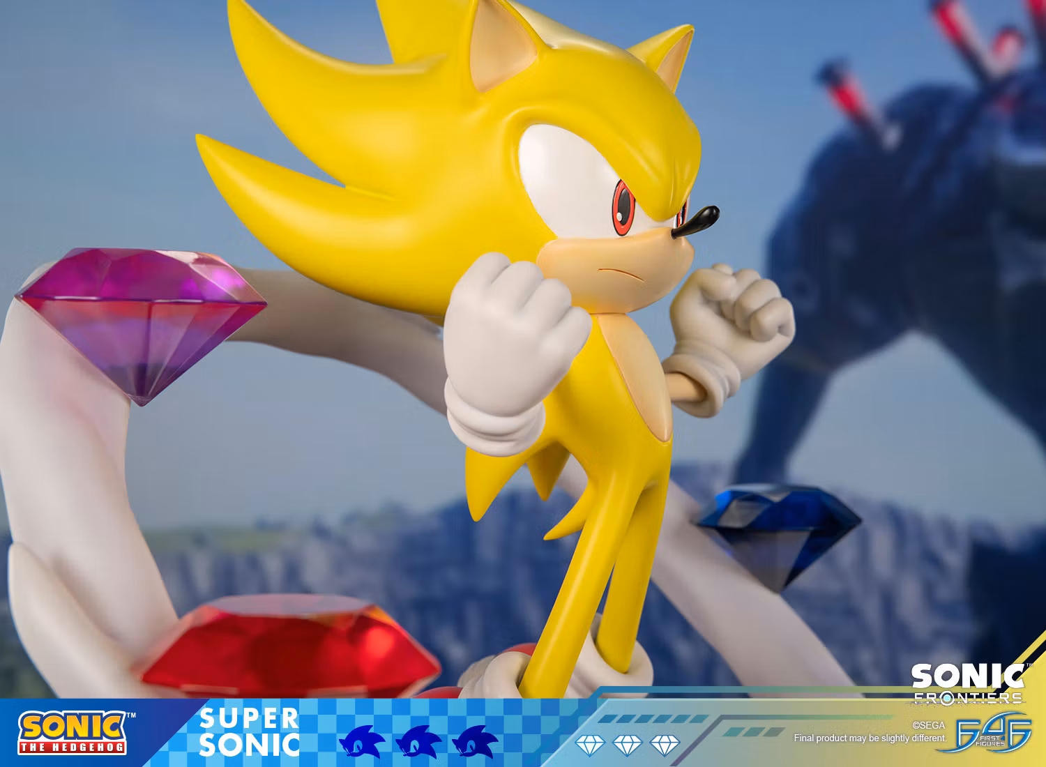 Sonic Frontiers Super Sonic Statue
