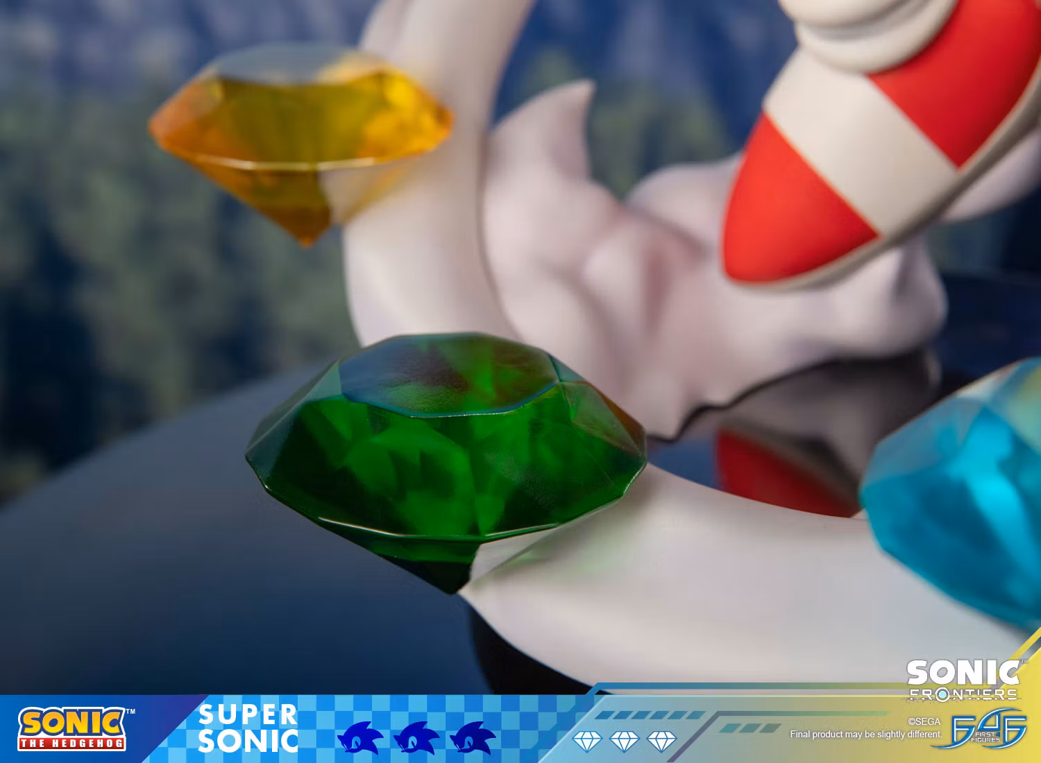 Sonic Frontiers Super Sonic Statue
