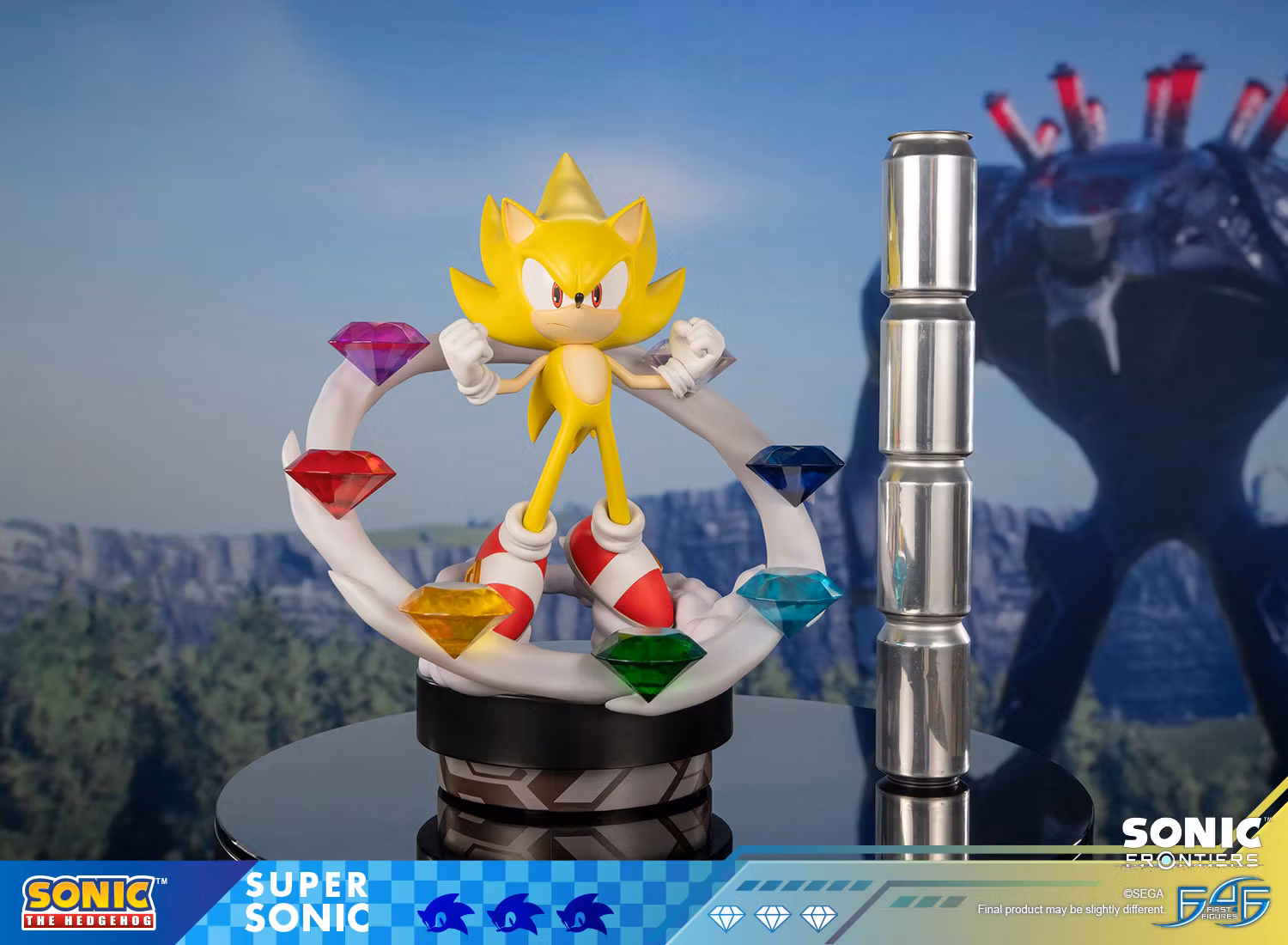 Sonic Frontiers Super Sonic Statue