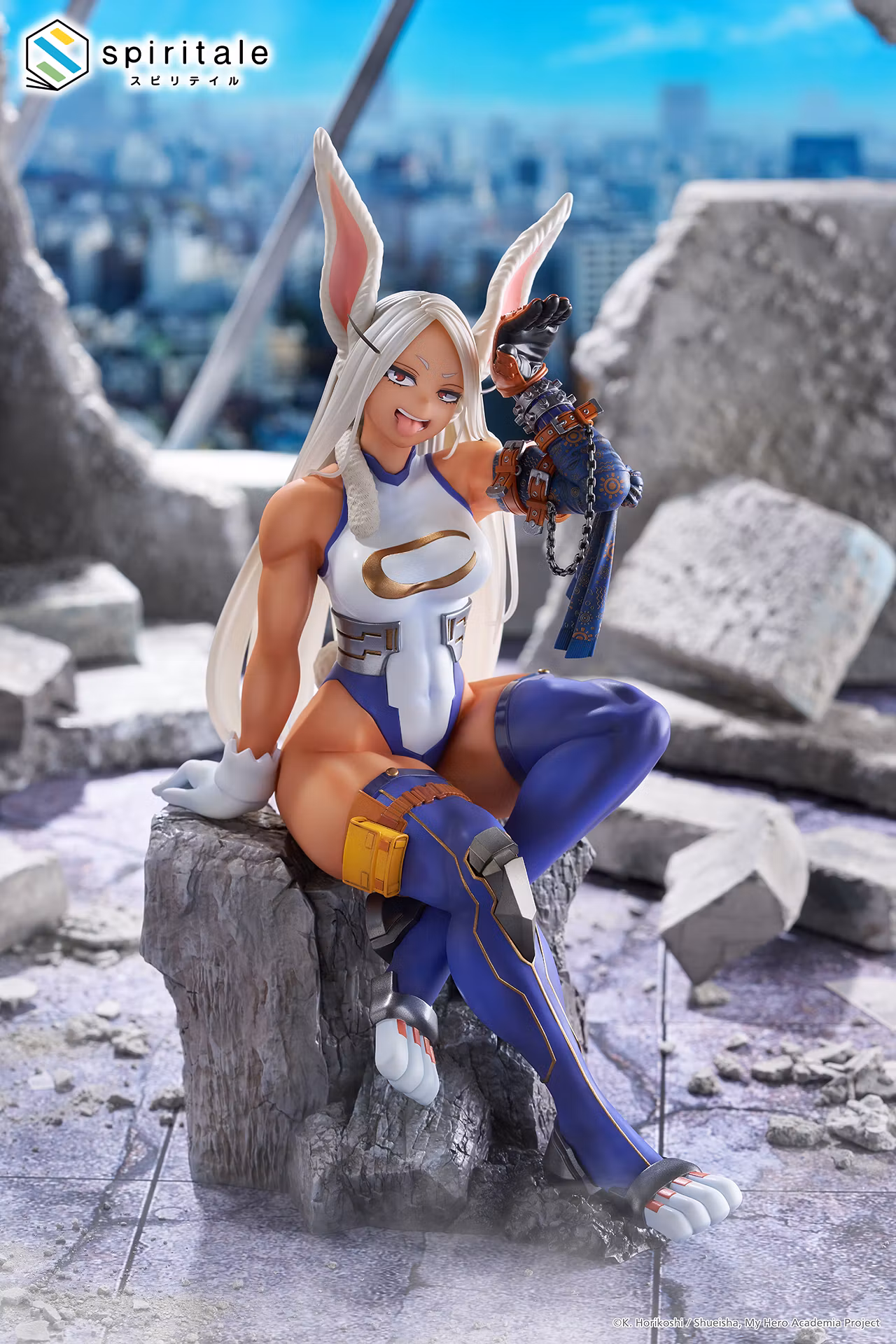 My Hero Academia Spiritale Mirko (Rabbit) 1/7 Scale Figure