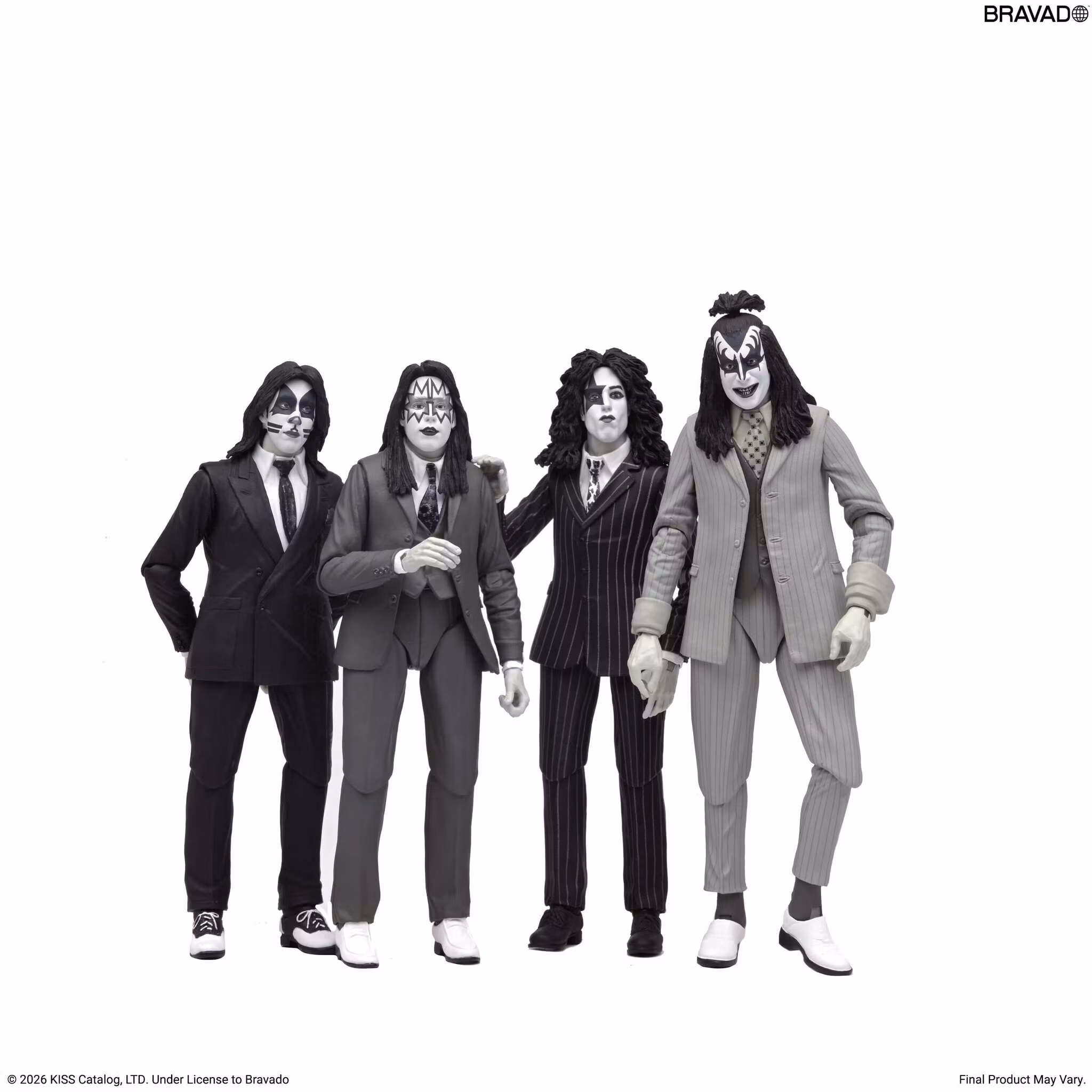 KISS Dressed to Kill Action Figure Four-Pack