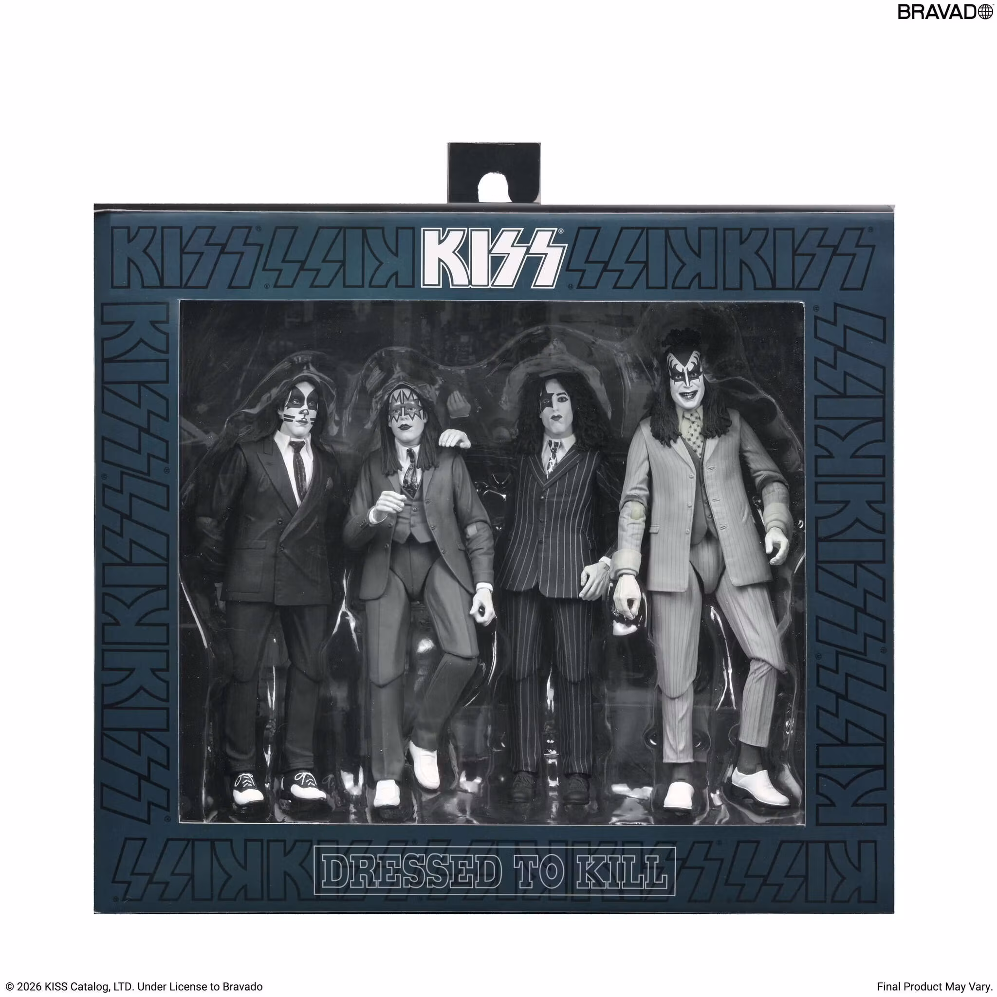 KISS Dressed to Kill Action Figure Four-Pack