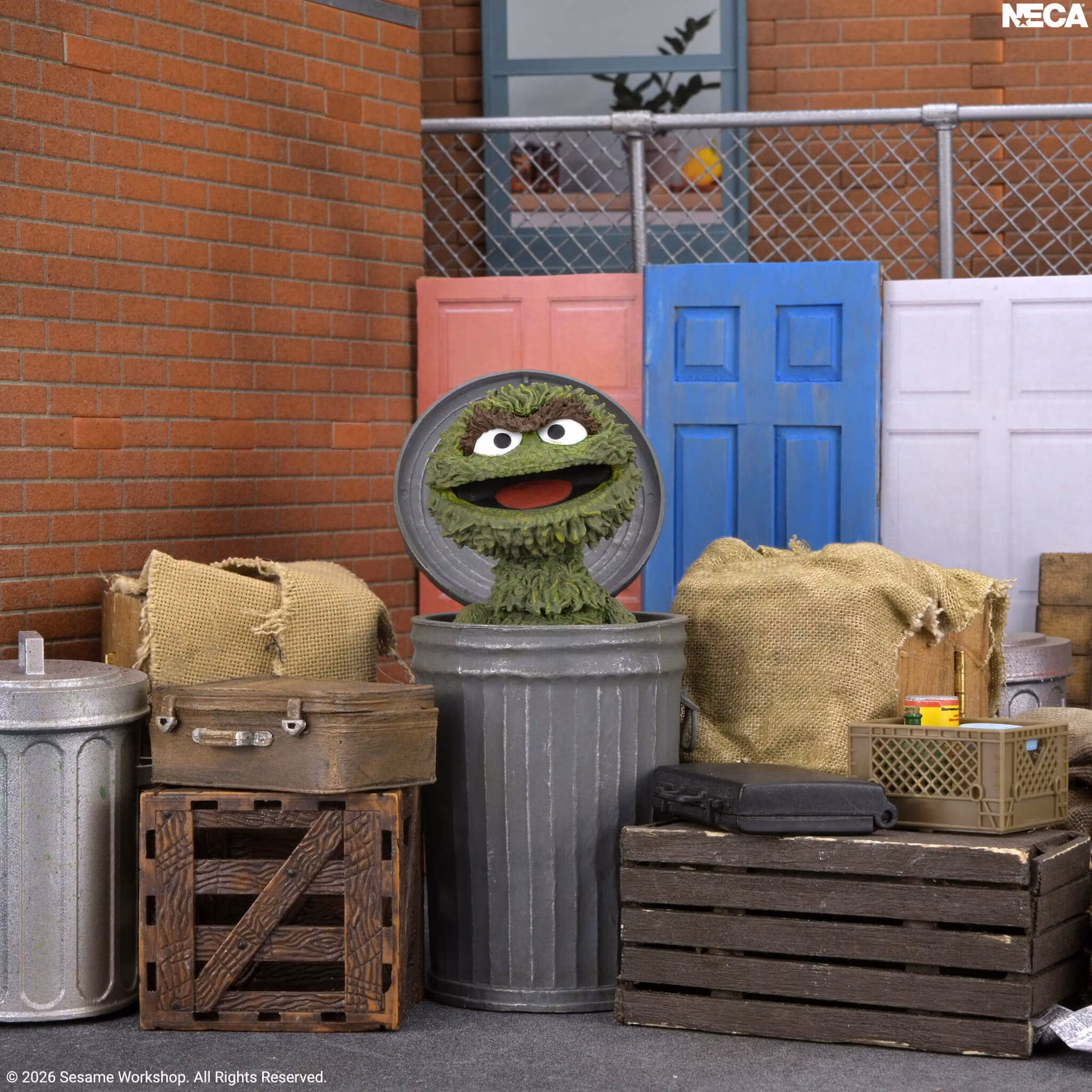Sesame Street Ultimate Oscar the Grouch Action Figure