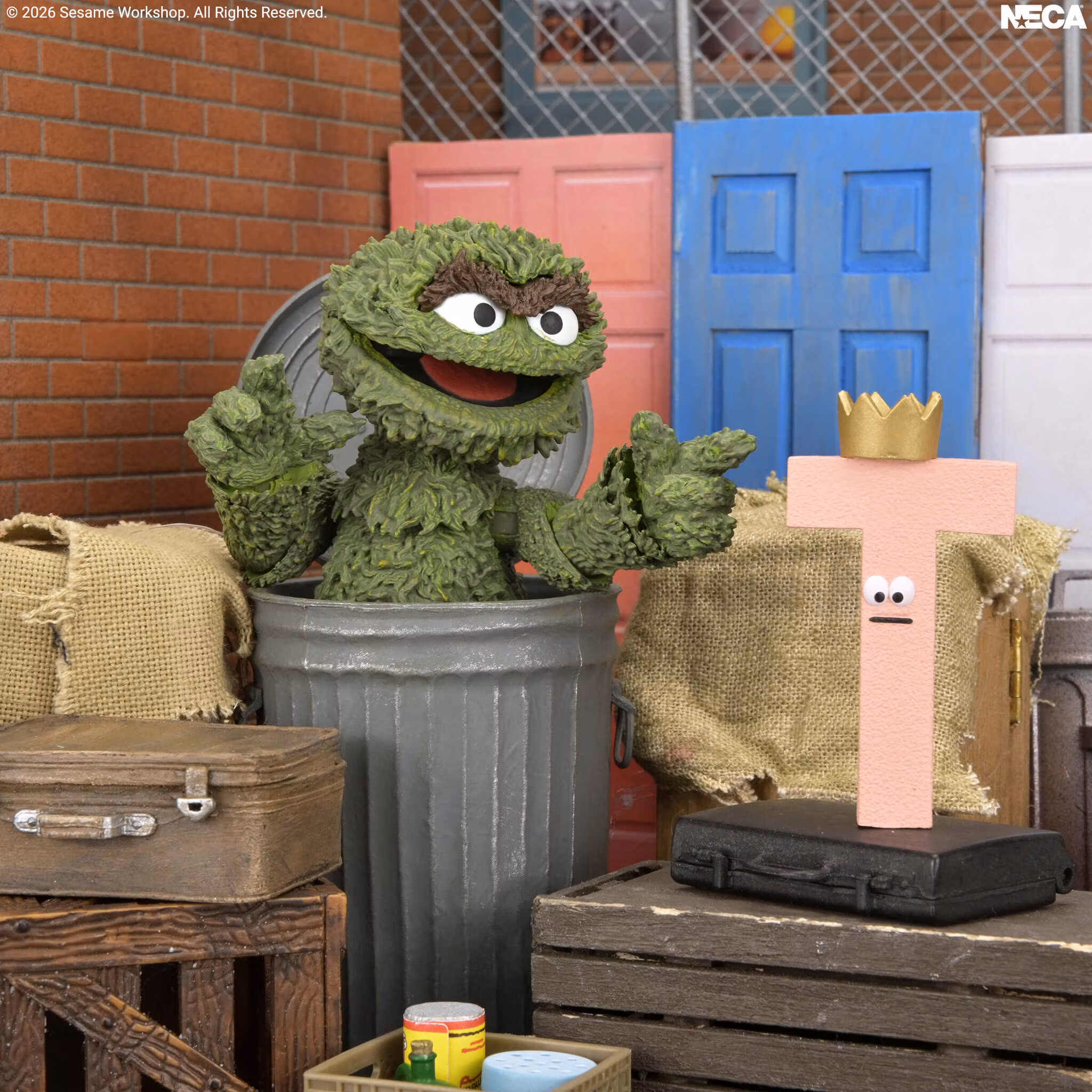 Sesame Street Ultimate Oscar the Grouch Action Figure