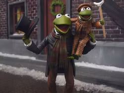 The Muppet Christmas Carol Ultimate Kermit as Bob Cratchit and Robin as Tiny Tim Action Figure Two-Pack
