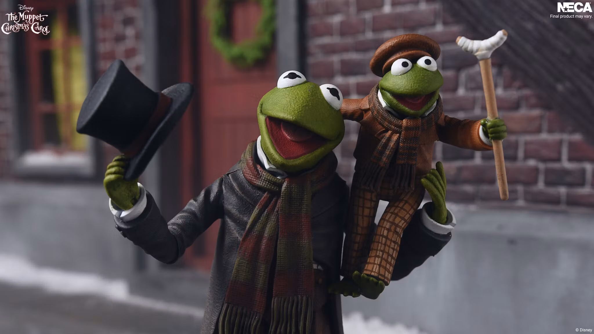 The Muppet Christmas Carol Ultimate Kermit as Bob Cratchit and Robin as Tiny Tim Action Figure Two-Pack
