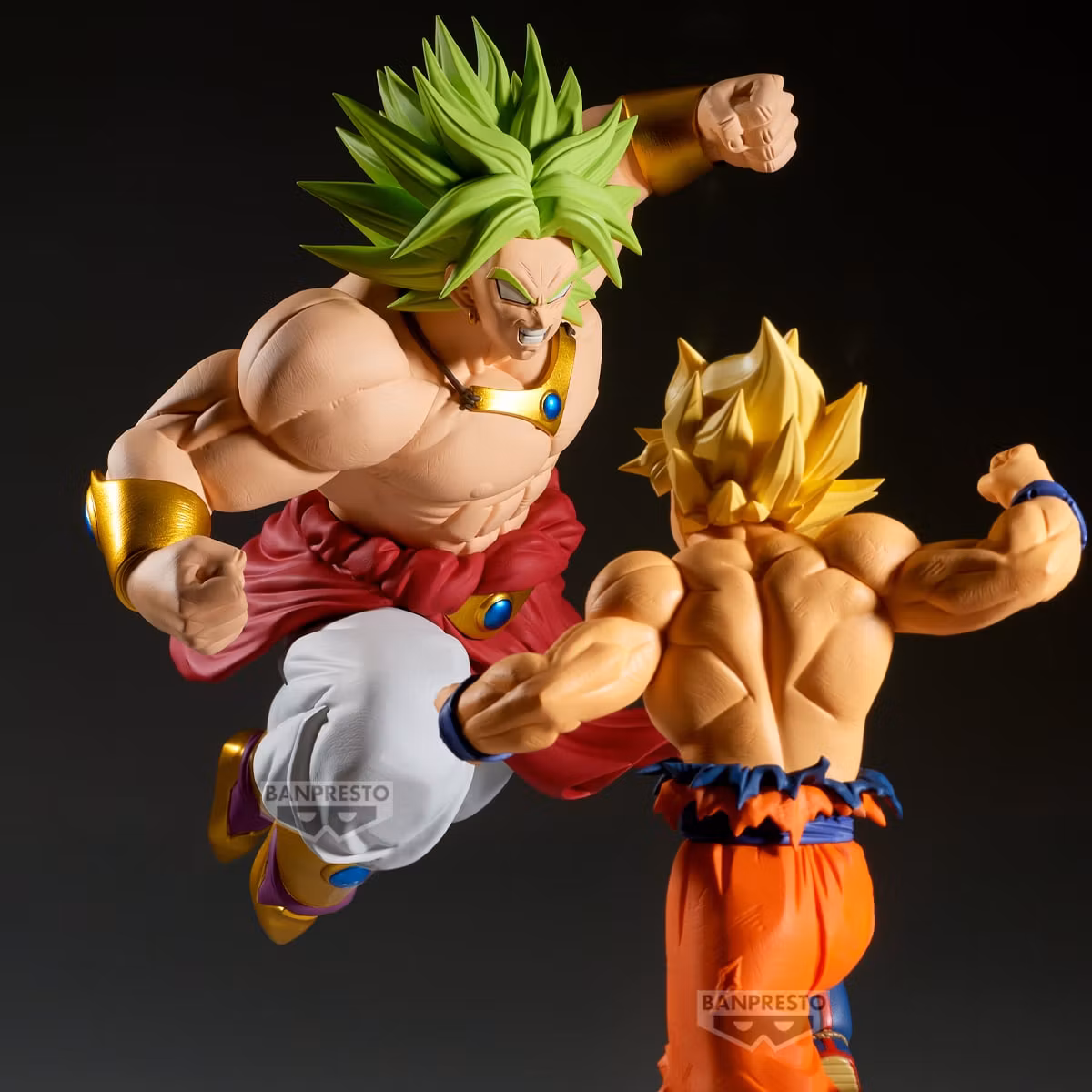 Dragon Ball Z Match Makers Broly (Vs Super Saiyan Goku) Figure
