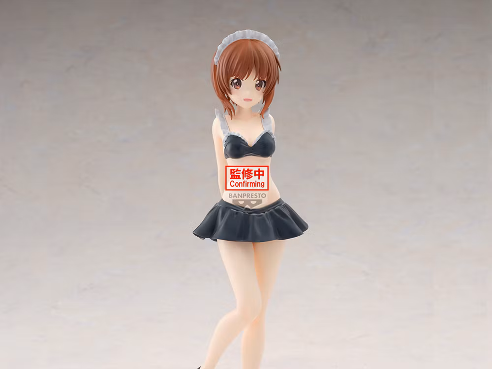 Girls und Panzer: das Finale Eternal Romance Miho Nishizumi (Maid Swimsuit Ver.) Figure