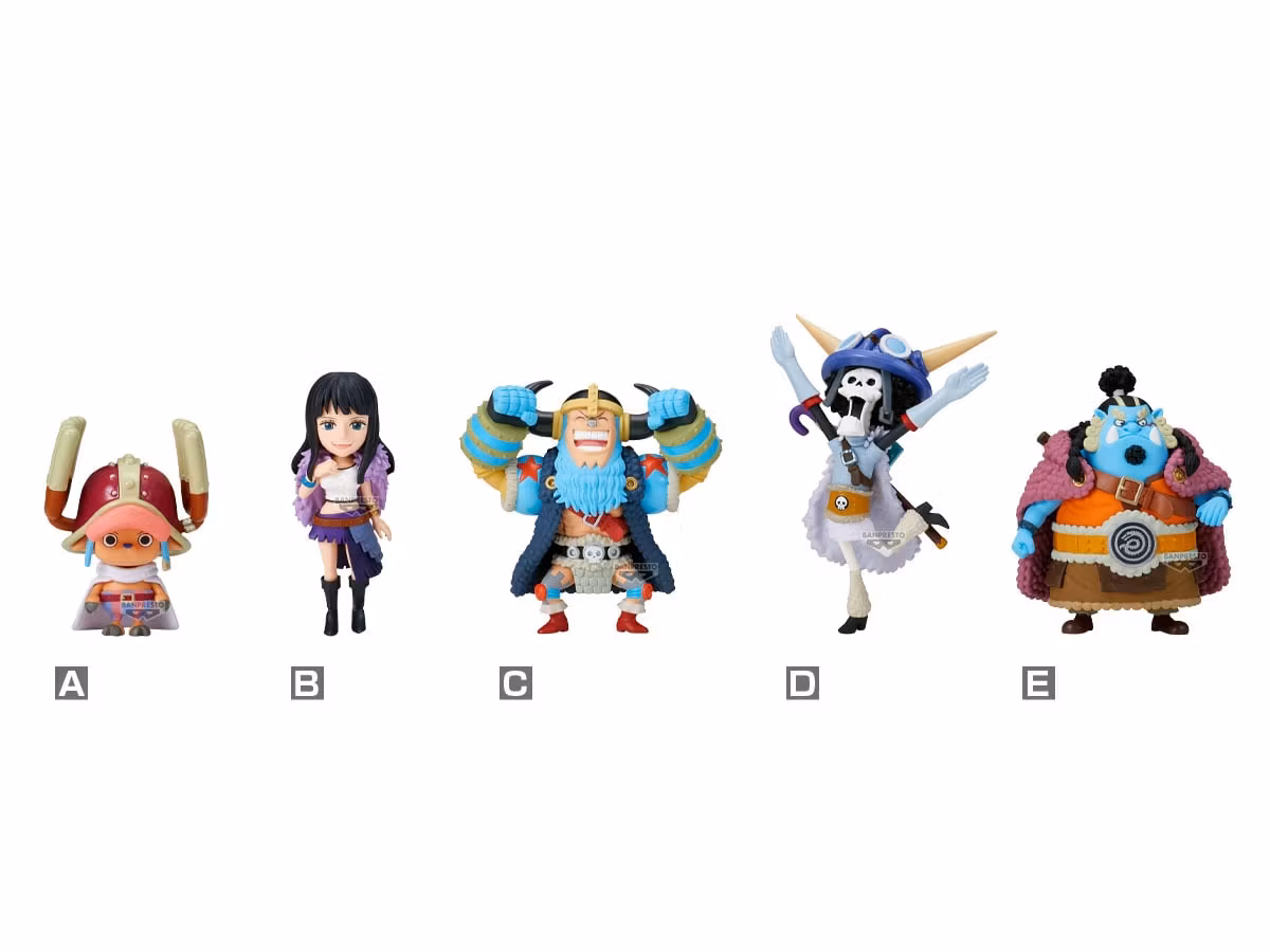 One Piece World Collectable Figure Elbaph 2 Box Set of 5 Figures