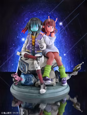 Milky Subway The Galactic Limited Express Chiharu & Makina Figure
