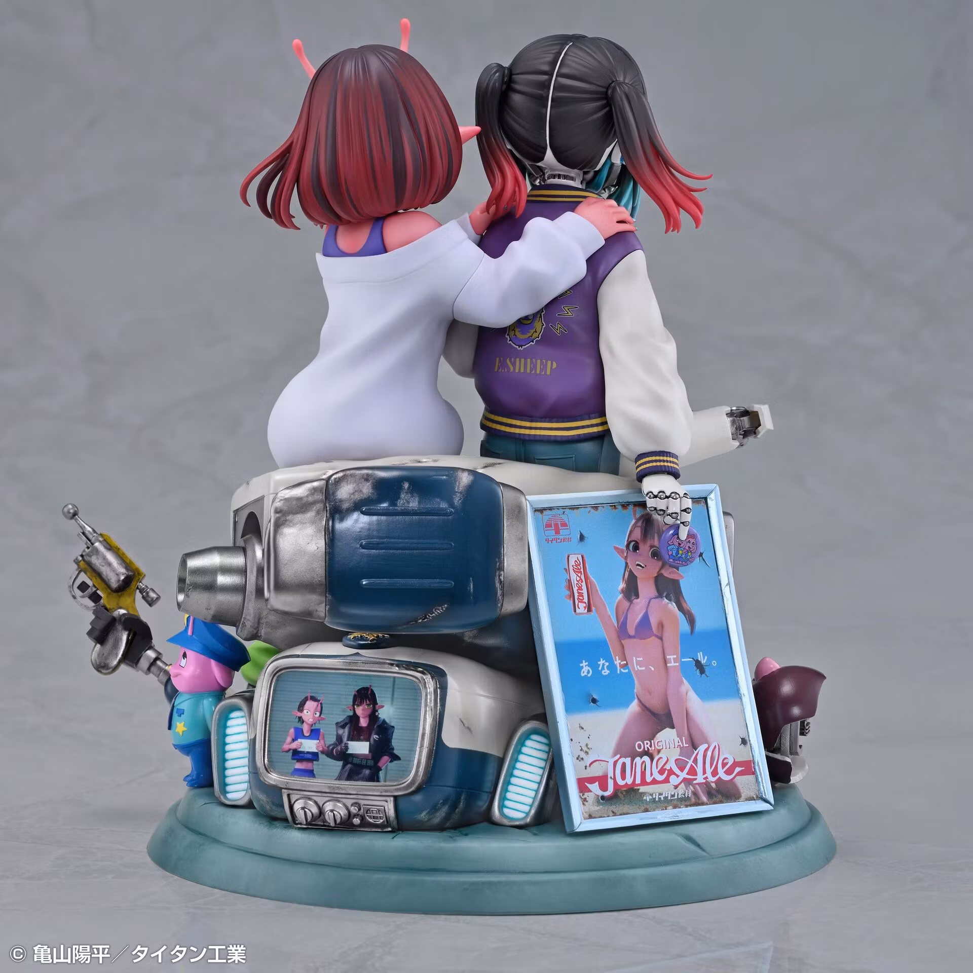 Milky Subway The Galactic Limited Express Chiharu & Makina Figure