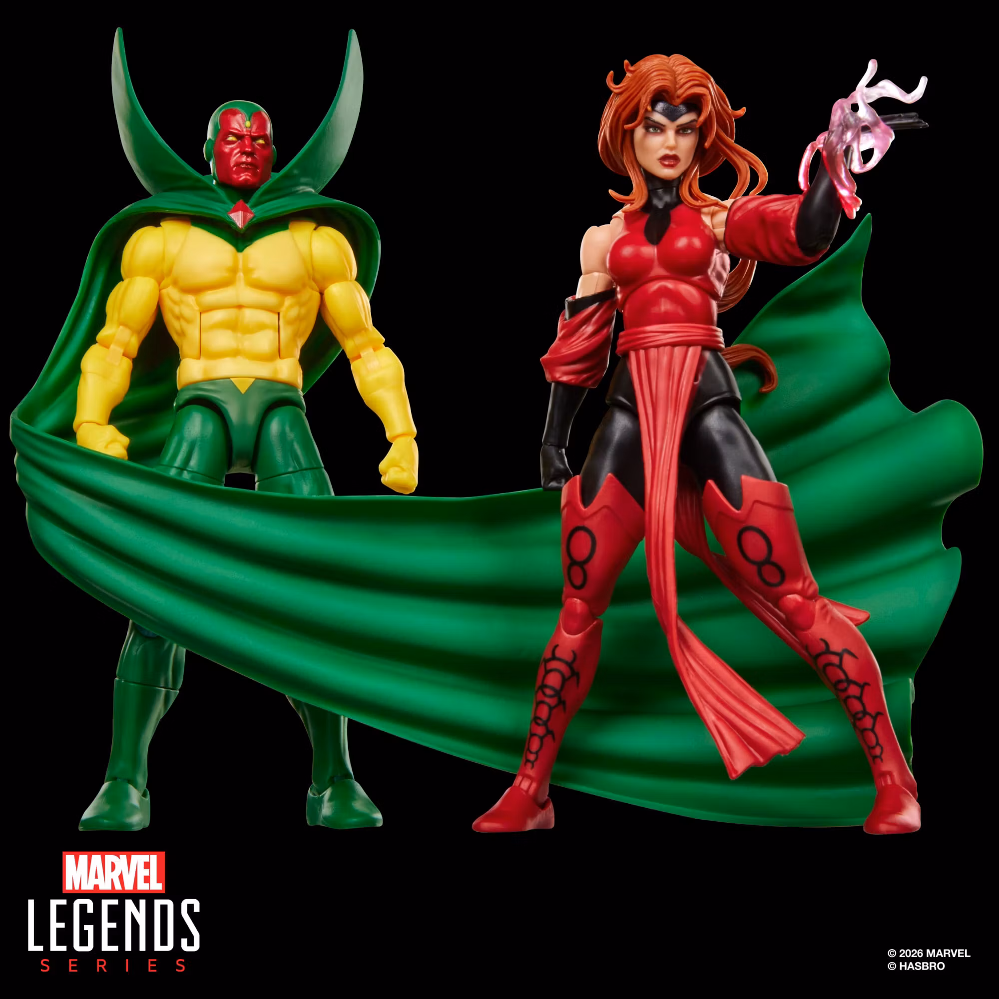 Avengers: The Crossing Marvel Legends Vision & Scarlet Witch Action Figure Two-Pack